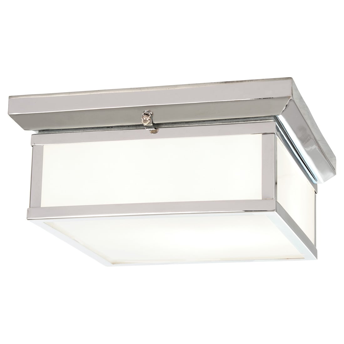 Minka Lavery 6919-613 Daventry 2 -Light 13-in Polished Nickel Flush Mount Light