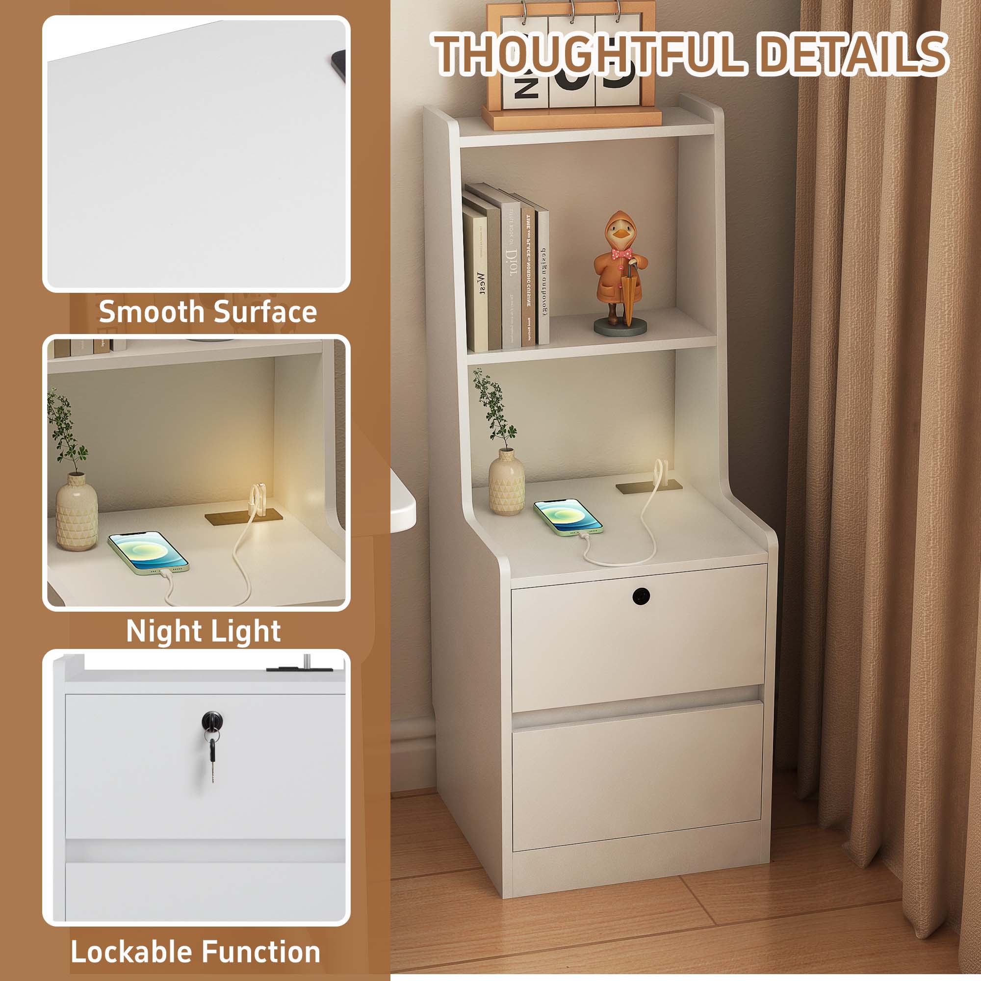 Sunrinx MG12-IF-43 nightstands - View #5