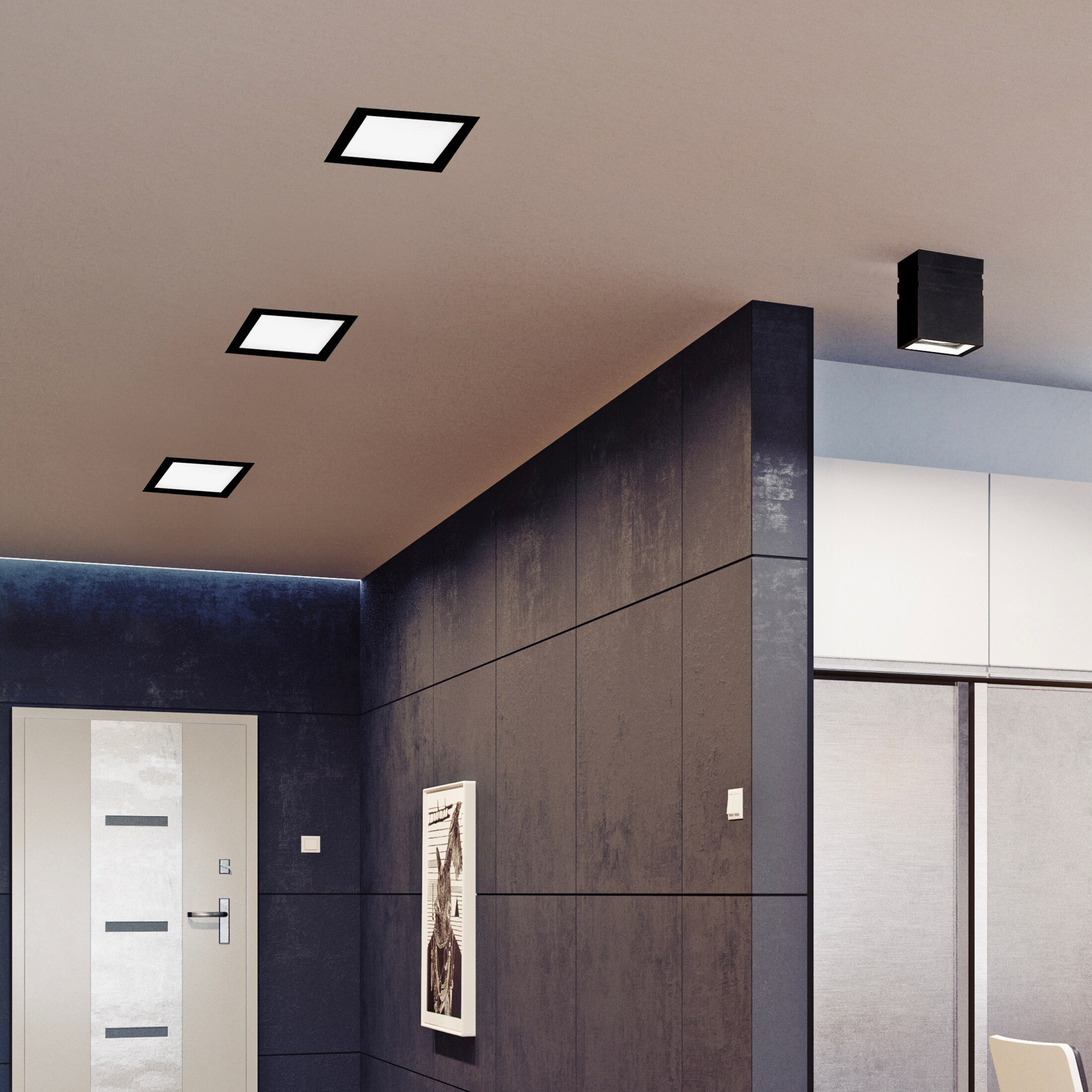 Maxxima MRL-S81815SB Led-Retrofit-Downlight - View #3