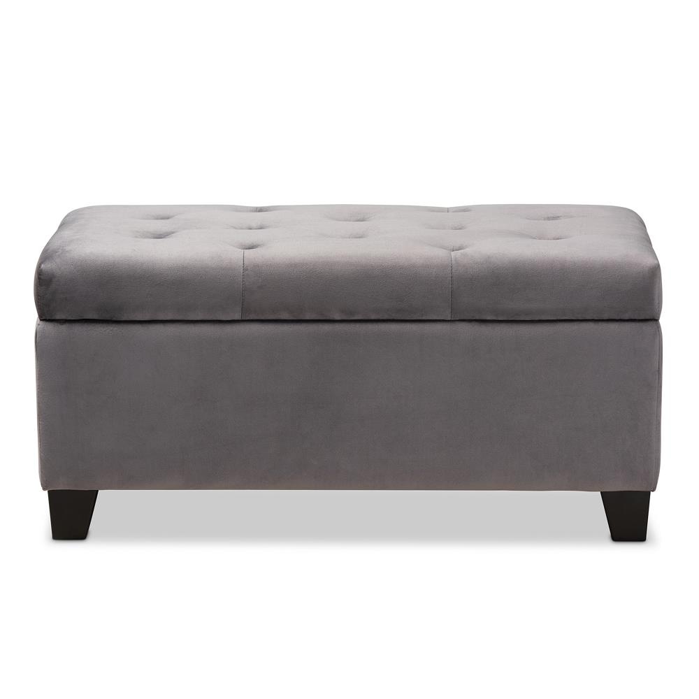 Baxton Studio 162-10458-LW Indoor-Ottomans - View #2