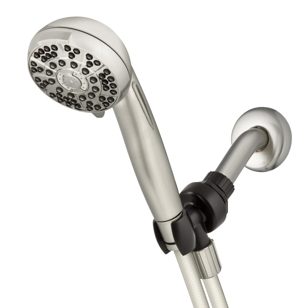 Waterpik PowerPulse Massage Brushed Nickel Round Handheld Shower Head 1 ...