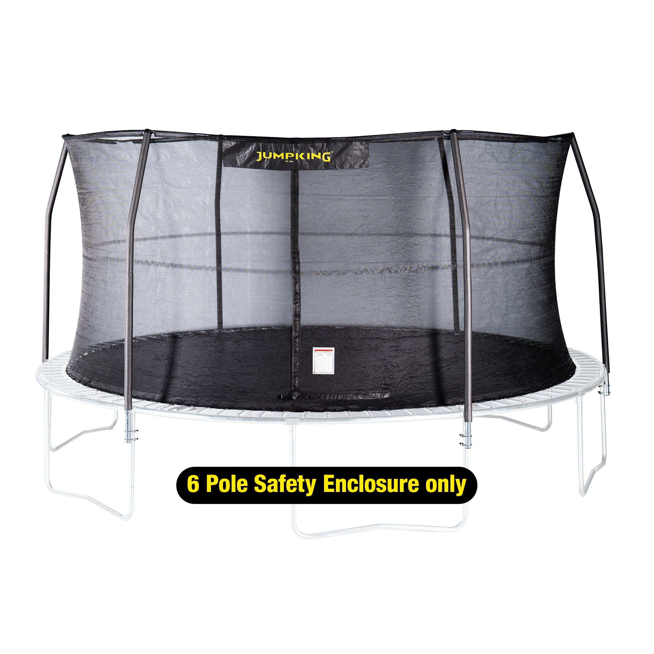 Jumpking JK15E6 Black Trampoline Safety enclosure