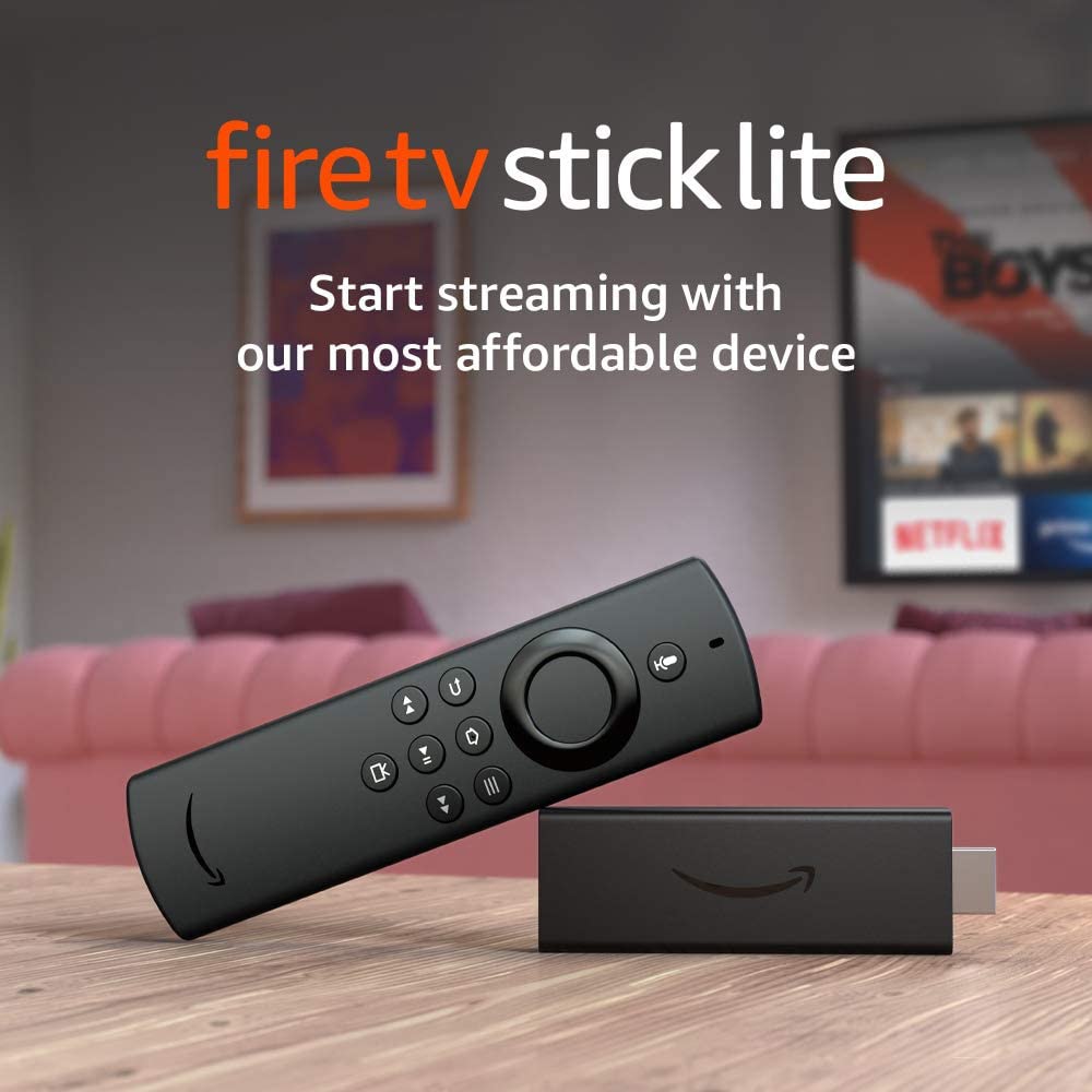 Fire TV Stick Lite with Alexa Voice Remote Lite (no TV controls) | HD  streaming device (3 Pack)