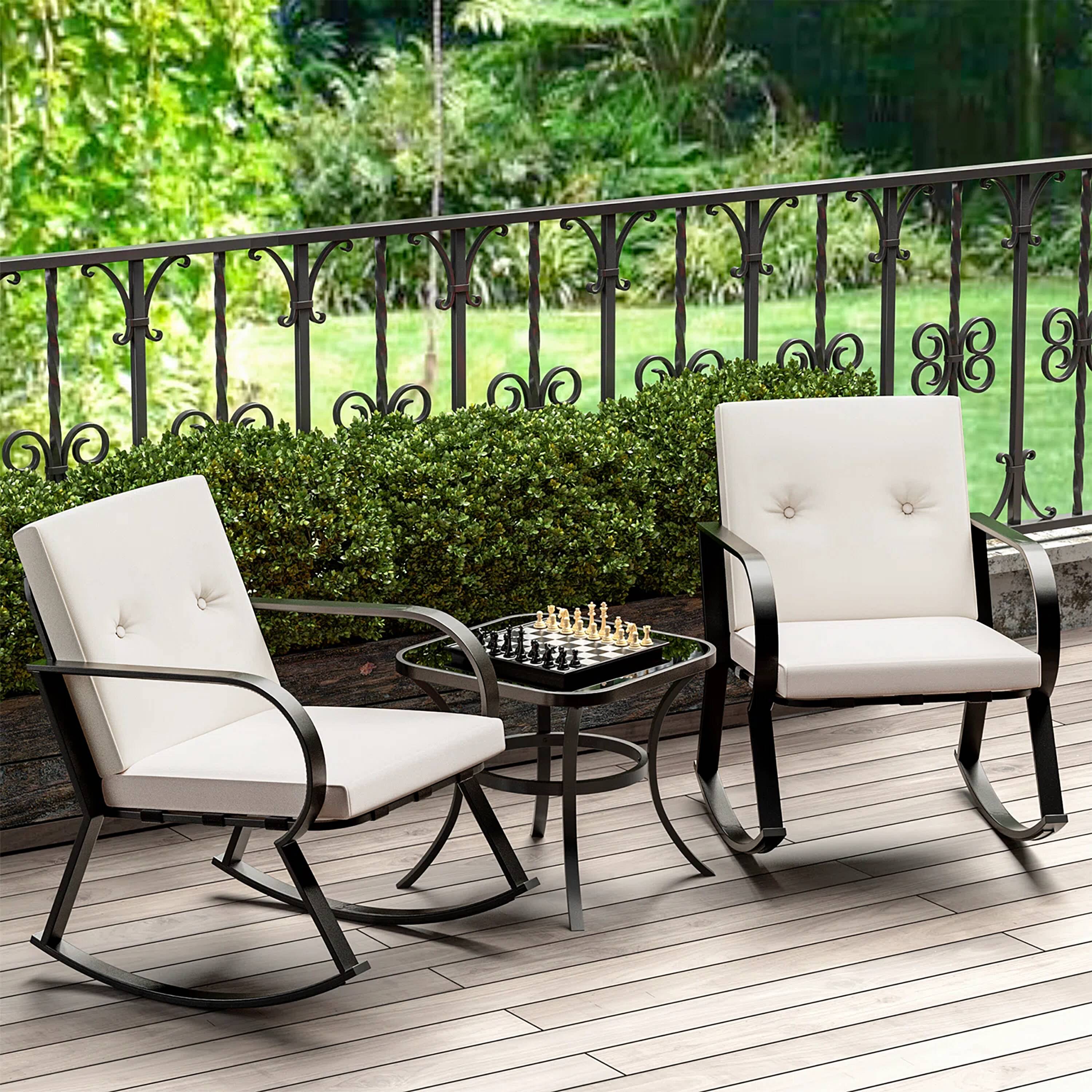 Vineego LS-LCRC21307 Patio-Conversation-Sets - View #4