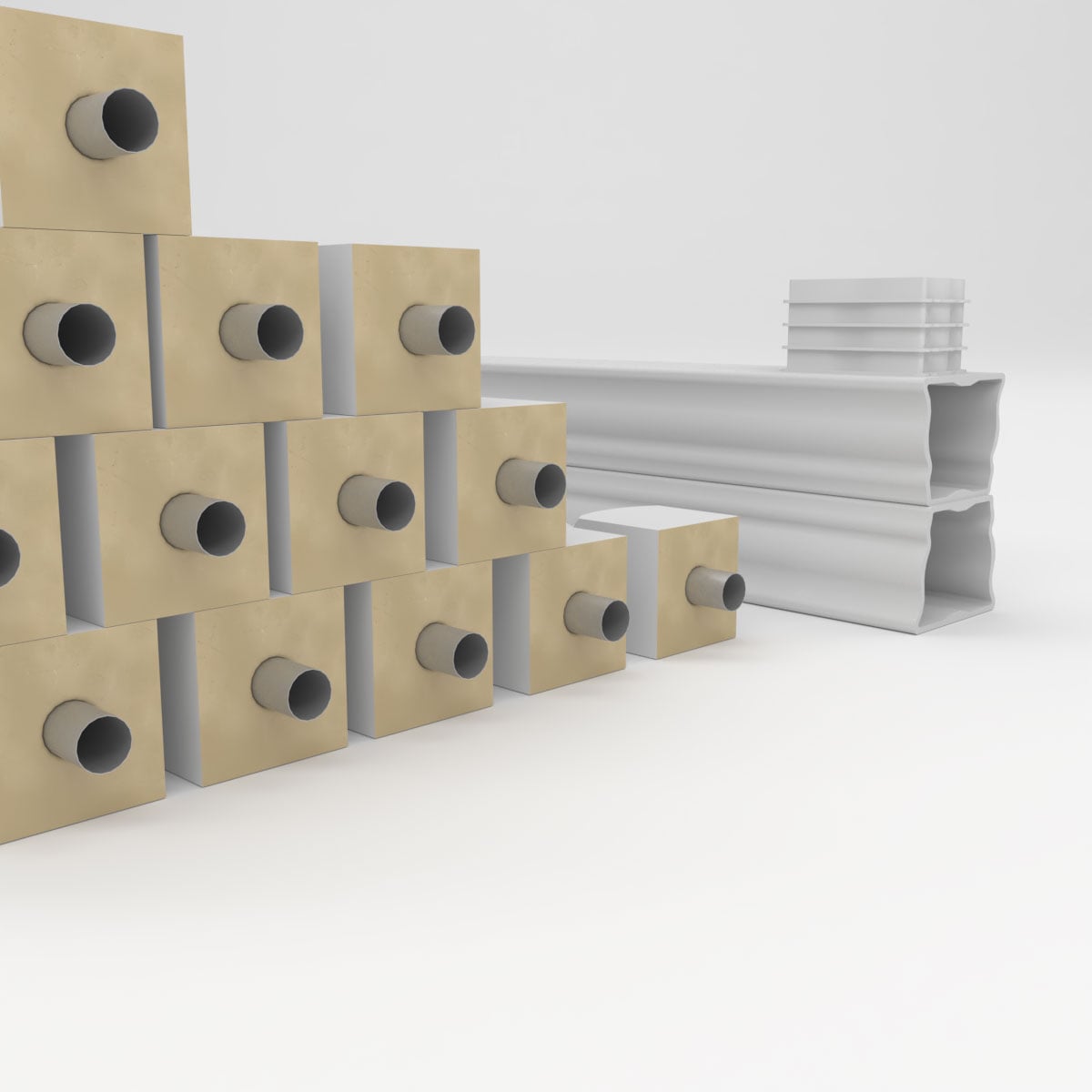 Ekena Millwork BALK42X084BRA railings - View #6