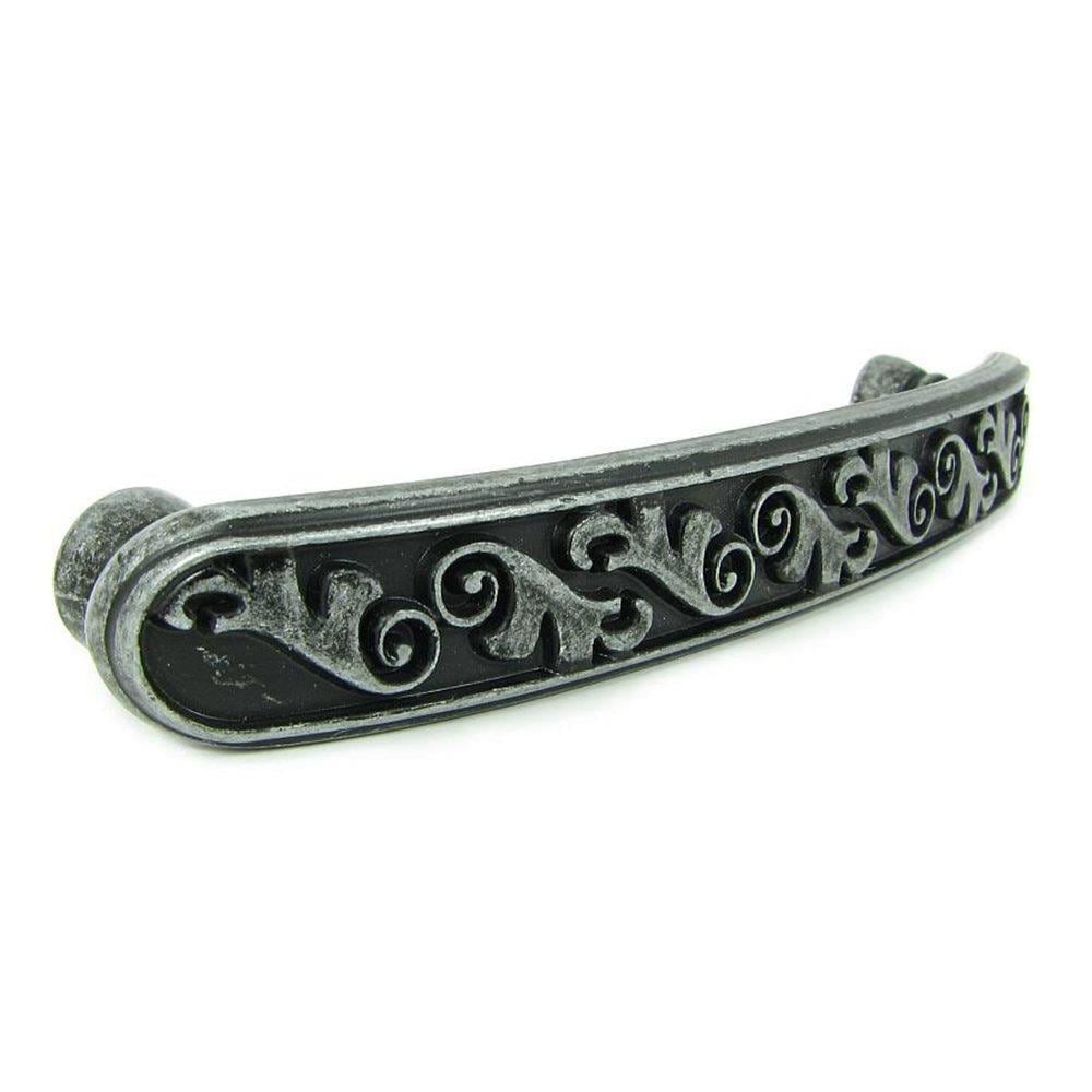 Oakley Distressed Iron Arch Cabinet Pull with Mounting Hardware