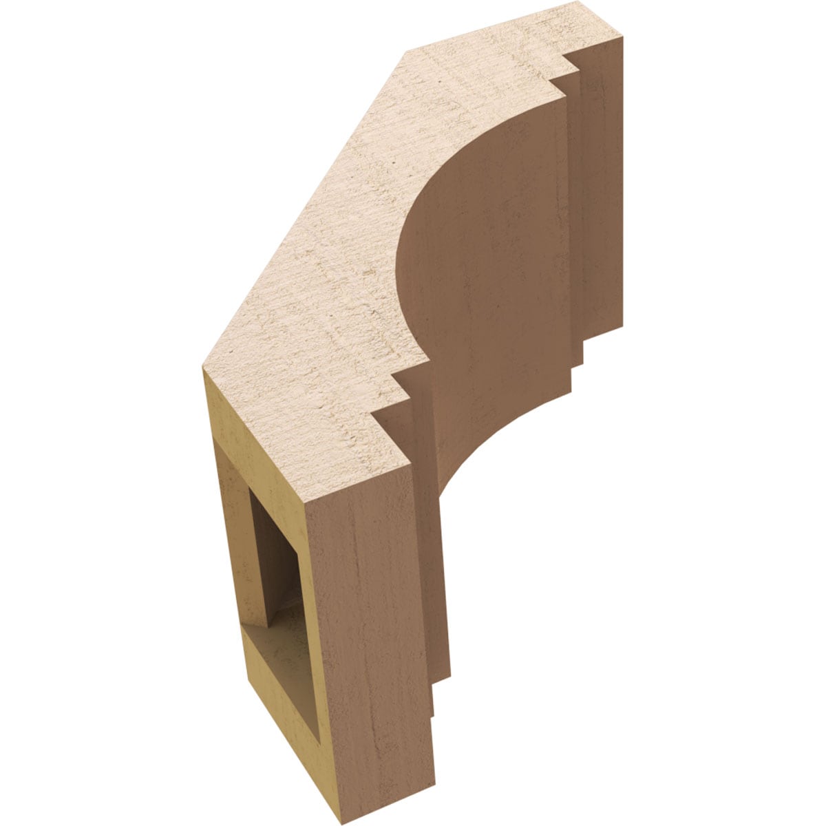 Ekena Millwork BRCUR05X08X08PECRCPR braces - View #7