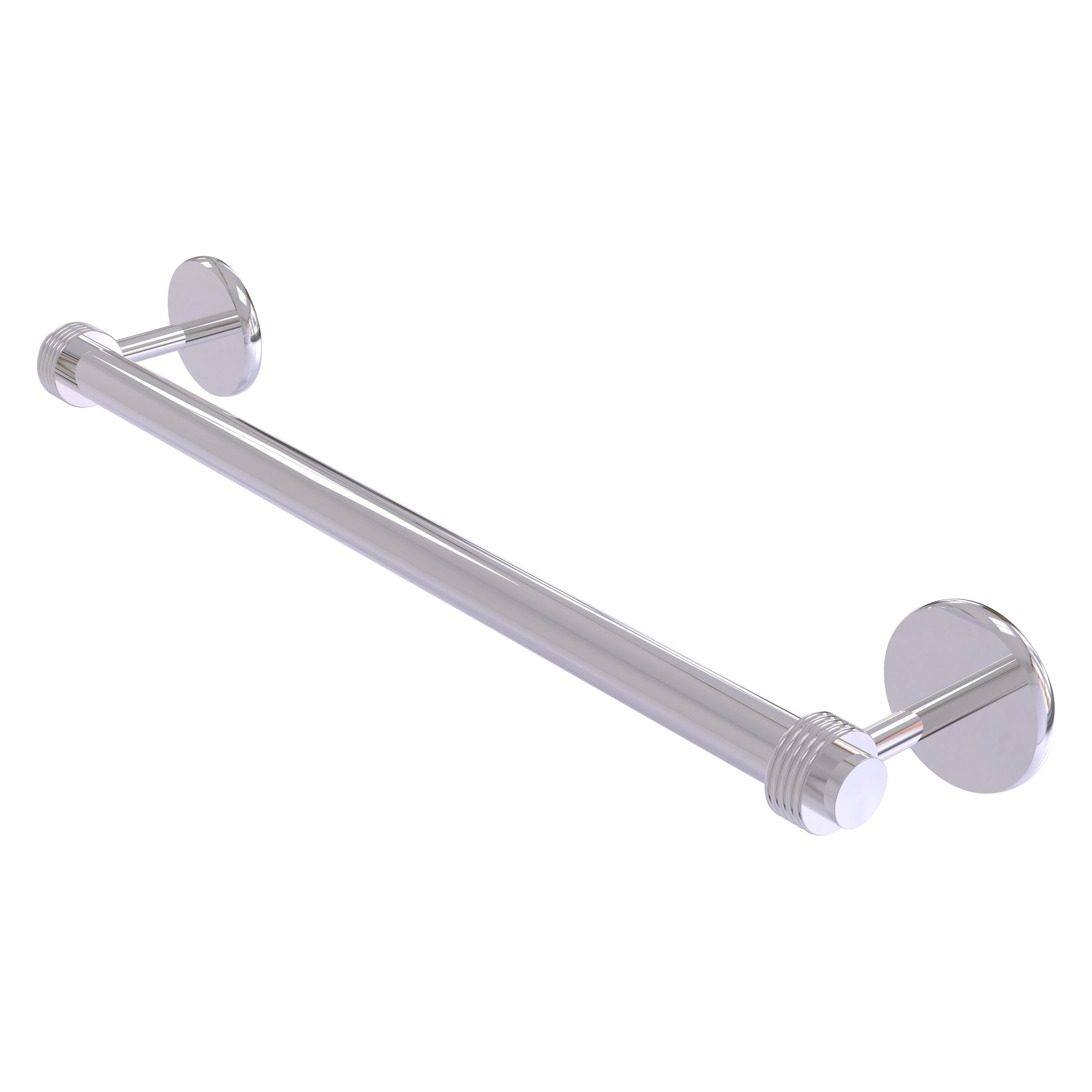 Allied Brass 7251G/18-PC Satellite Orbit Two 18-in Polished Chrome Wall mount Single Towel Bar