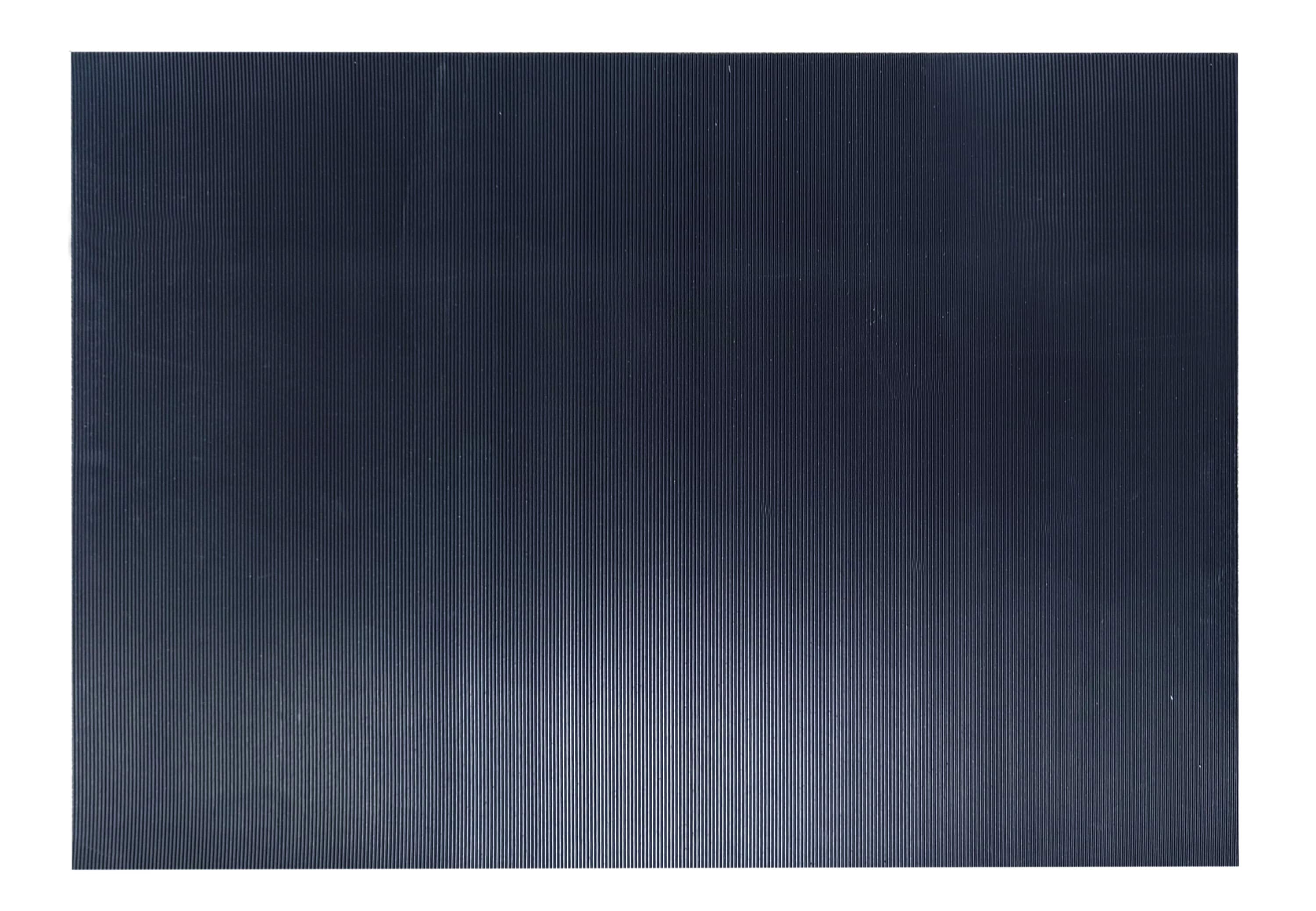 Rhino Mats SB448 Black Vinyl Rectangular Indoor Utility Mat