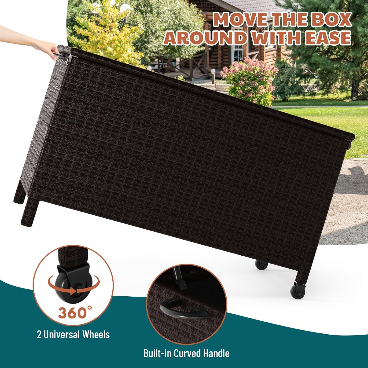 GAOMON LSPPJOK-NHJIDM8UL2 Small-Outdoor-Storage - View #4
