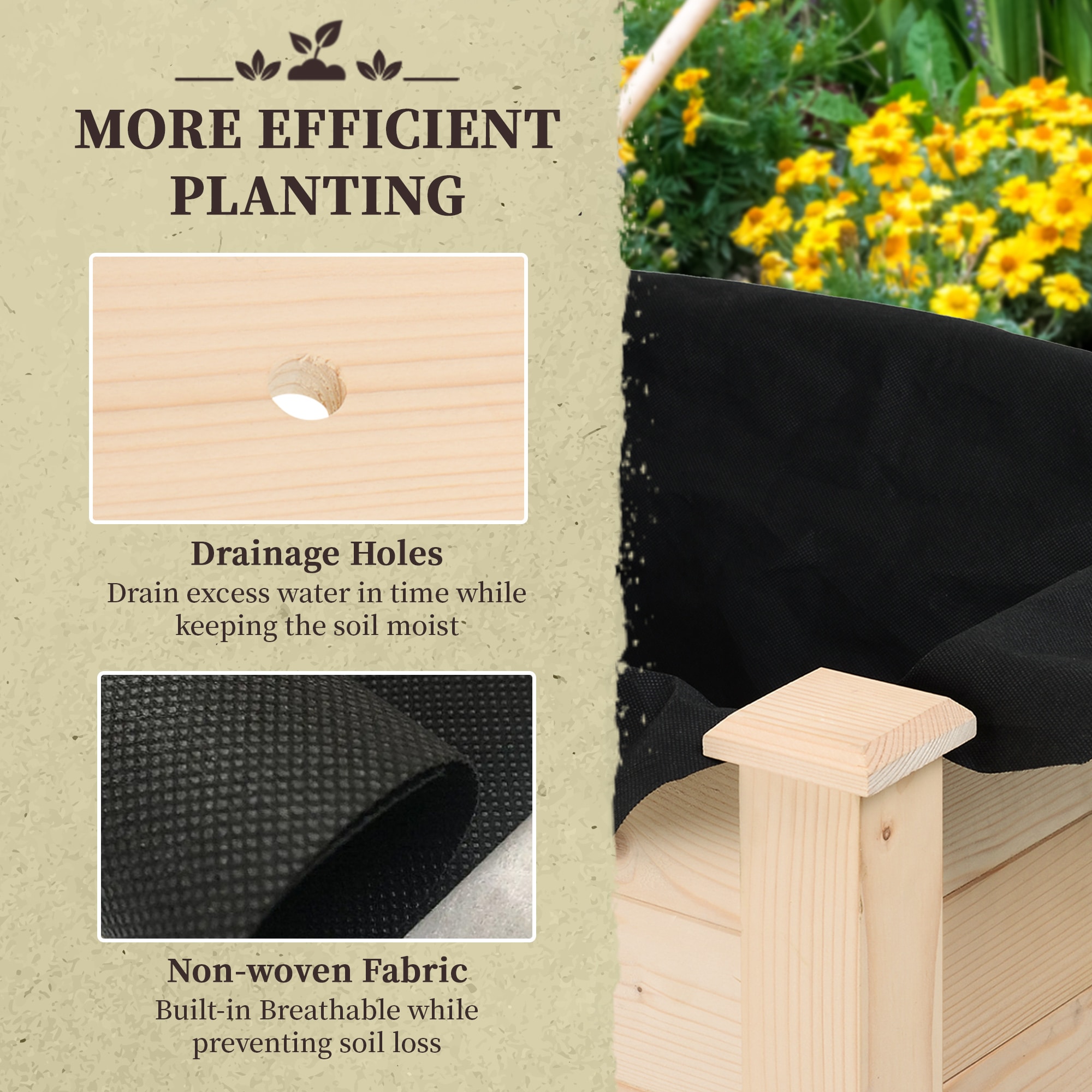 Damerin W235RA Raised-Garden-Beds - View #7