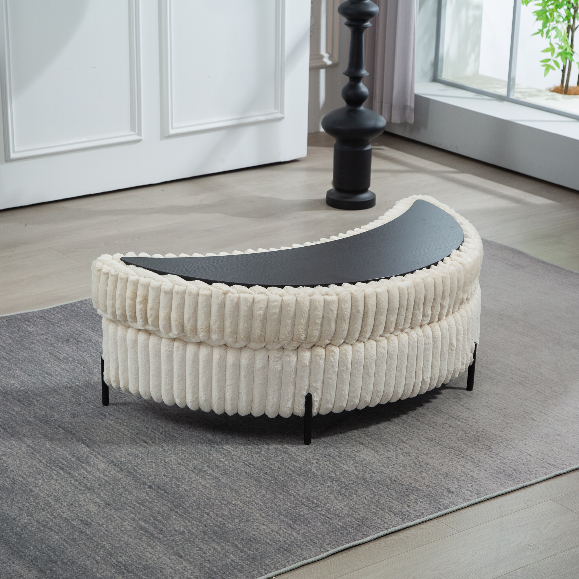 Aortzio HM-T4061-BEIGE bench - View #9