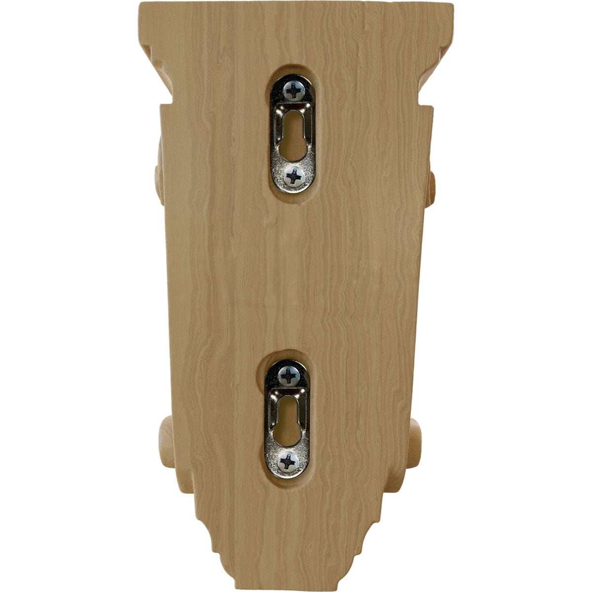 Cherry Hand-Carved Hardwood Pilaster Corbel, 7.5" x 4"