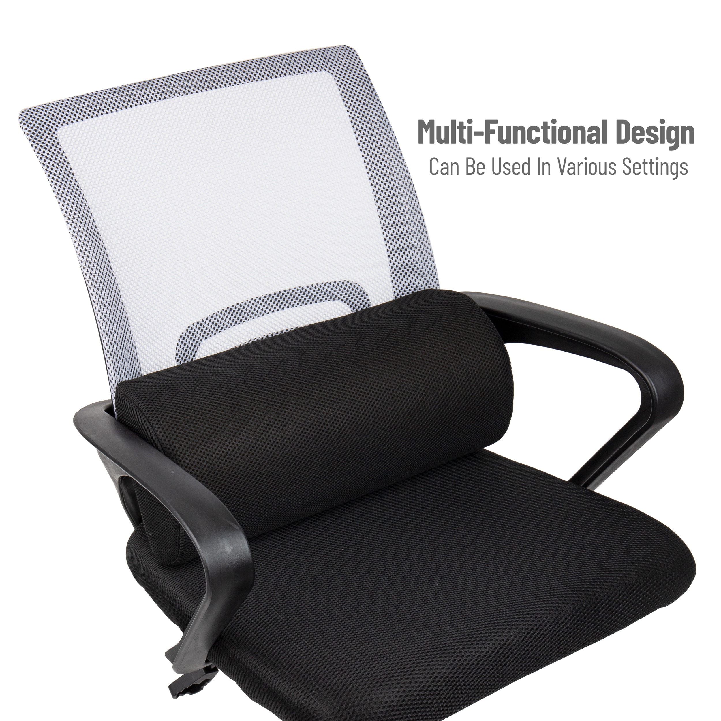 Mind Reader FTFOAM-BLK Orthopedic-Pillows-Cushions - View #4