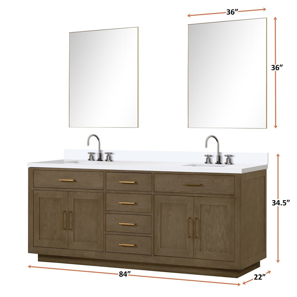Lexora LVGI84DR301 Bath-Vanity-Combo - View #6