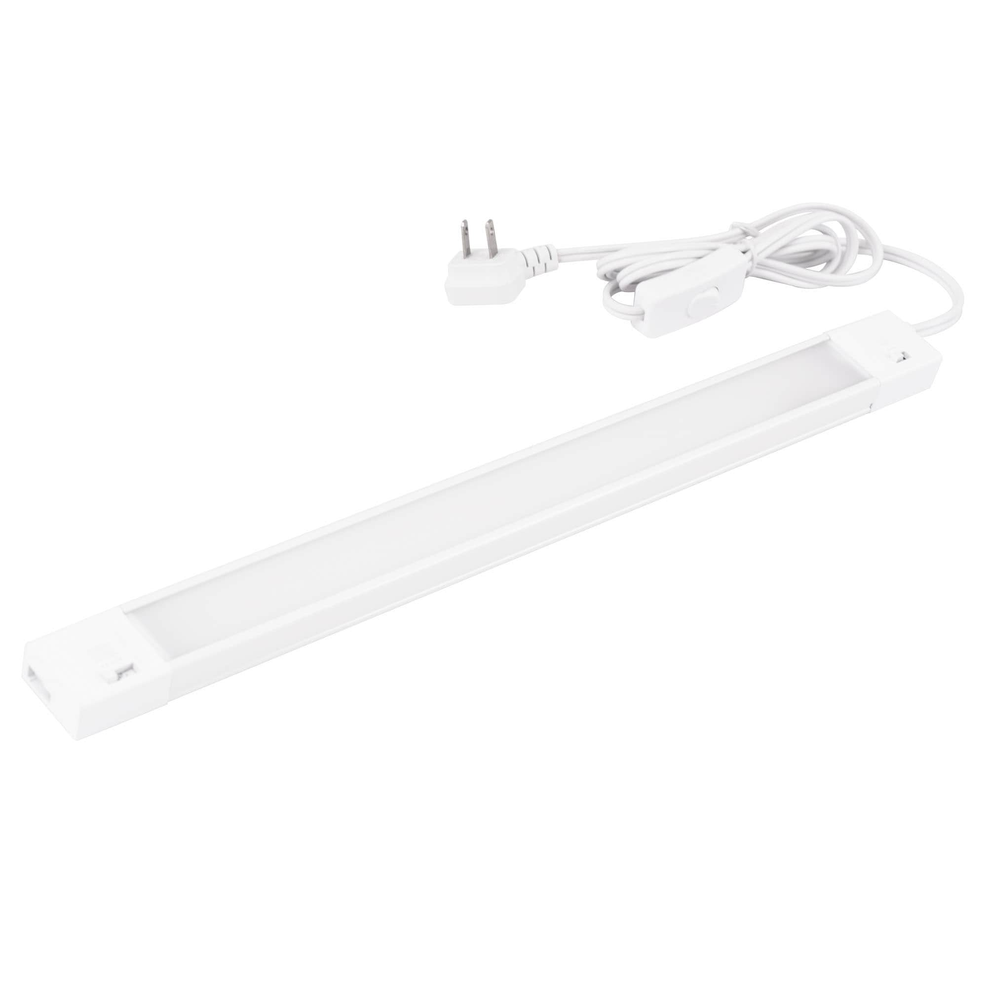 Utilitech 96-in Plug-in LED Under Cabinet Strip Light in the Under Cabinet  Lights department at