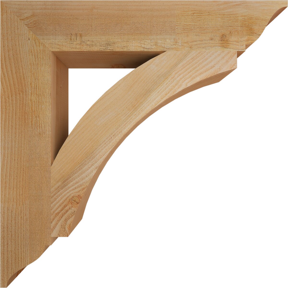 Ekena Millwork BKT06X34X34THR01RDF Exterior-Brackets-Braces - View #3