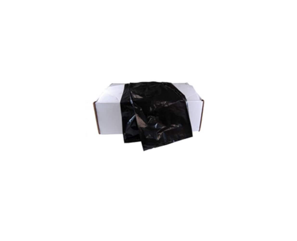 Aluf Plastics 55-60 Gal. Black Trash Bags - 38 in. x 58 in. (Pack