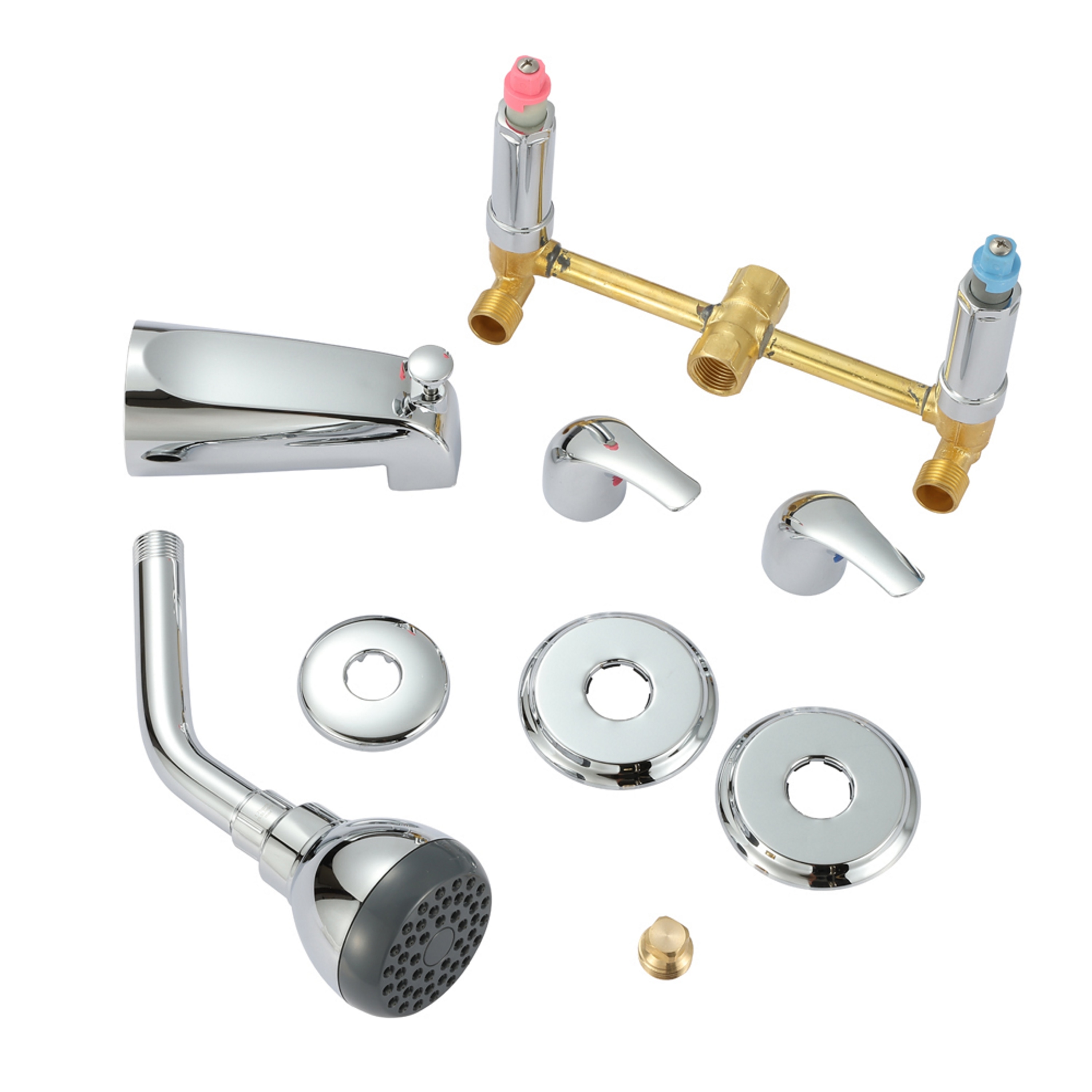 Project Source F201E514CP Tub-Shower-Faucets - View #8