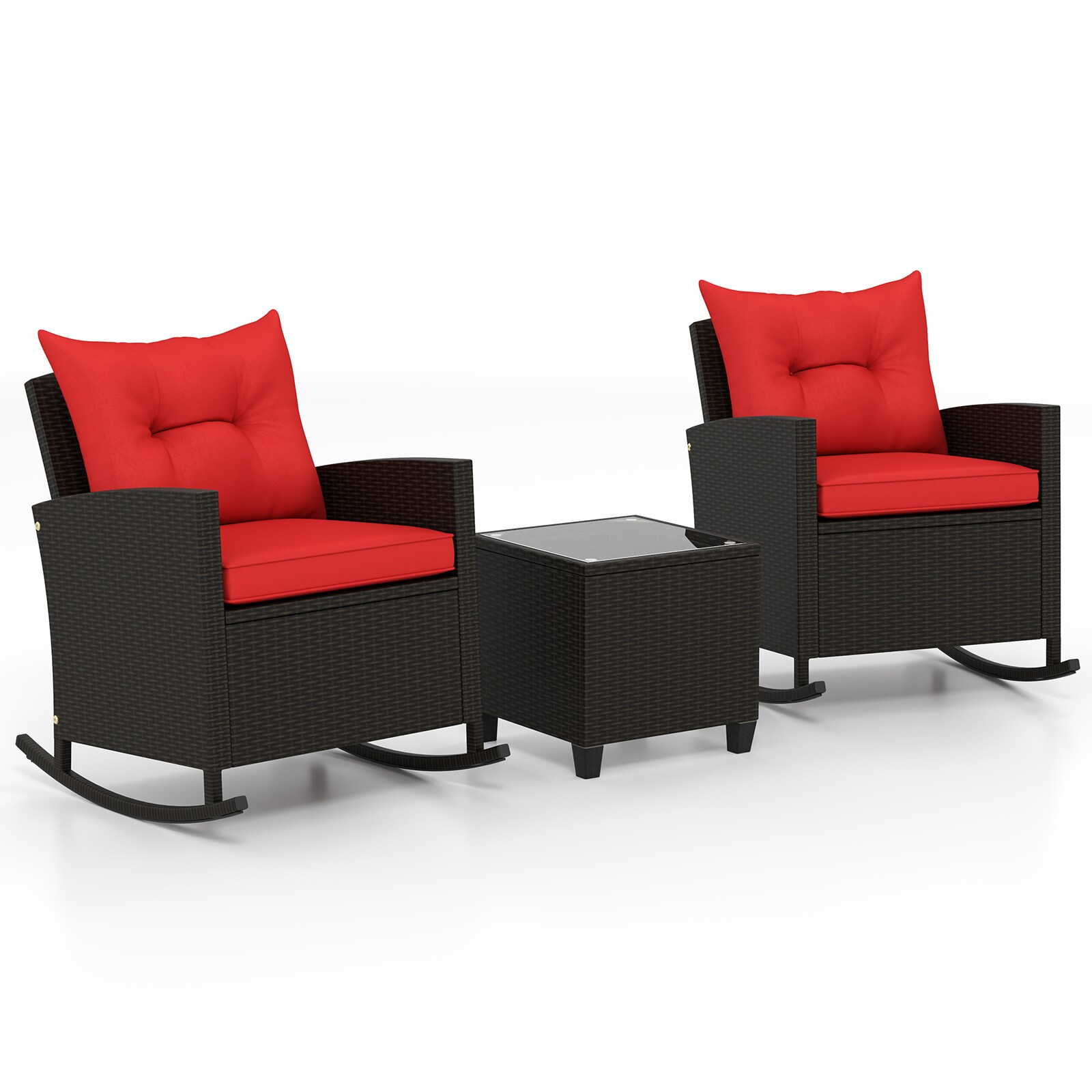 Slickblue D-CO-ER41917WH Patio-Conversation-Sets - View #4