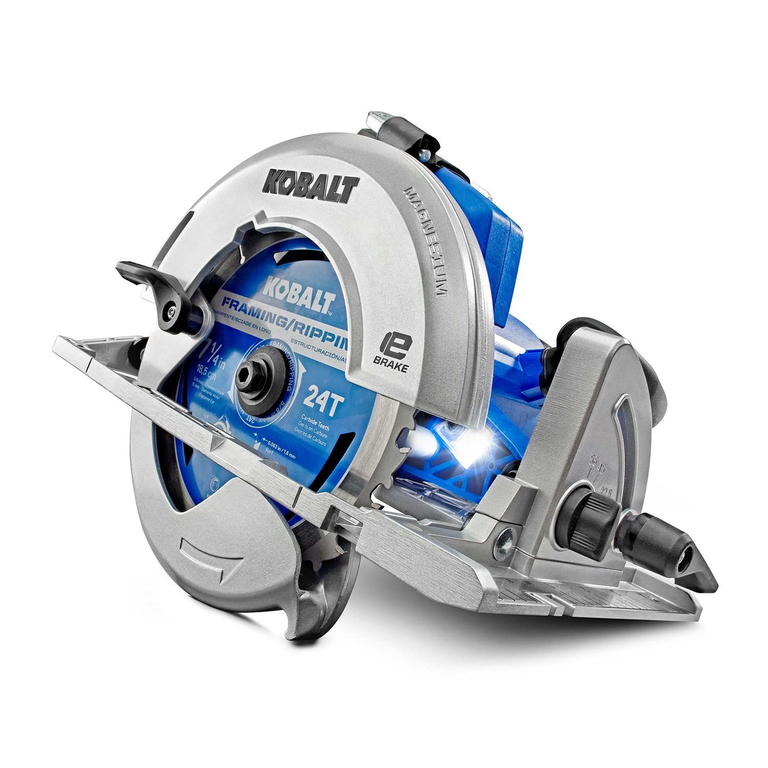 Kobalt 15-Amp 7-1/4-in Corded Circular Saw in the Circular Saws department  at