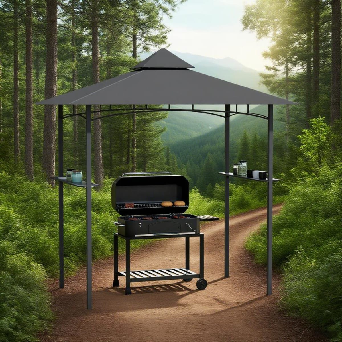 Vynxaria T3971P397455A Wood-Resin-Gazebos - View #2