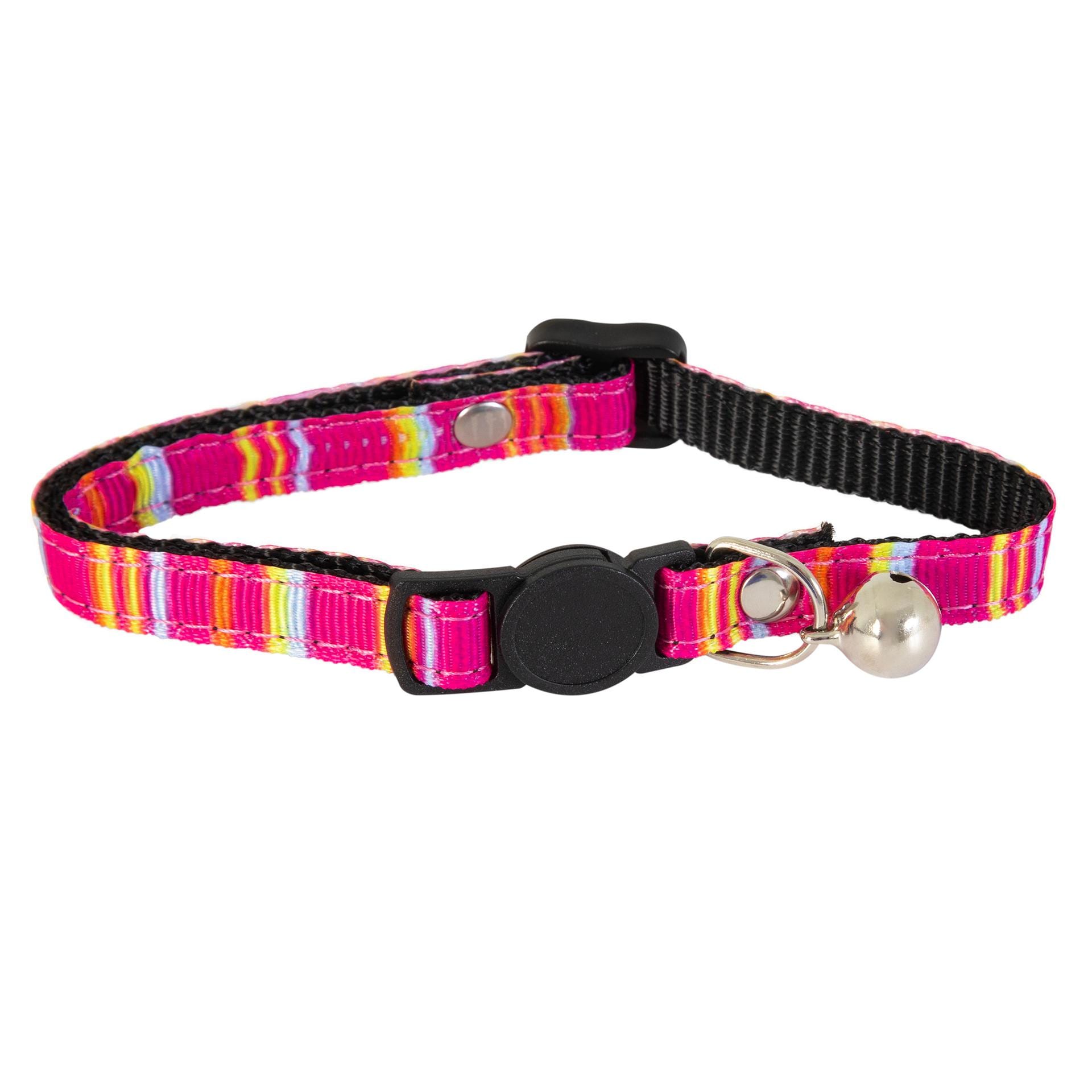 Pet Zone Assorted Cat Breakaway Collar, Small in the Pet Collars ...