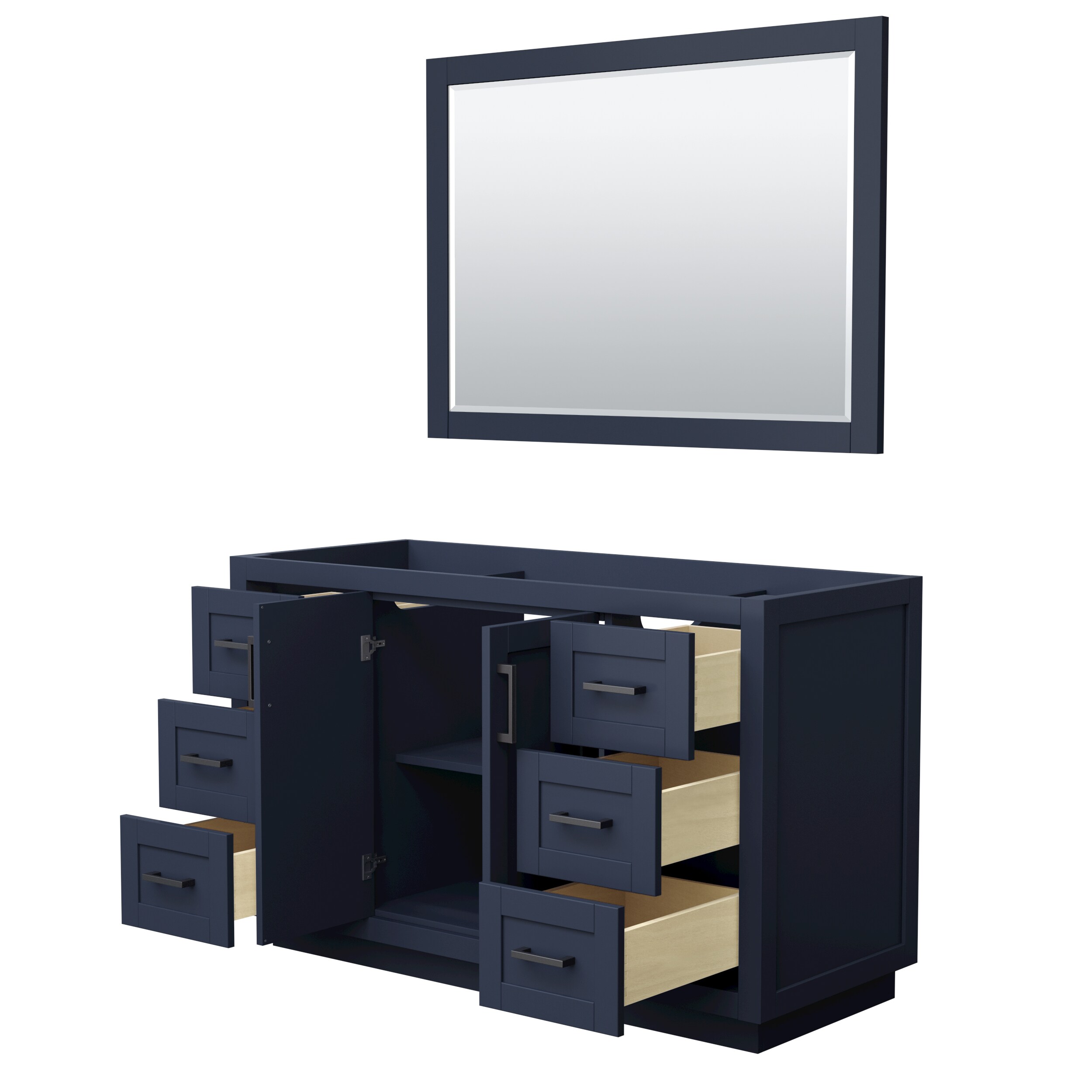 Wyndham Collection WCF292954SBBCXSXXM46 vanities - View #2