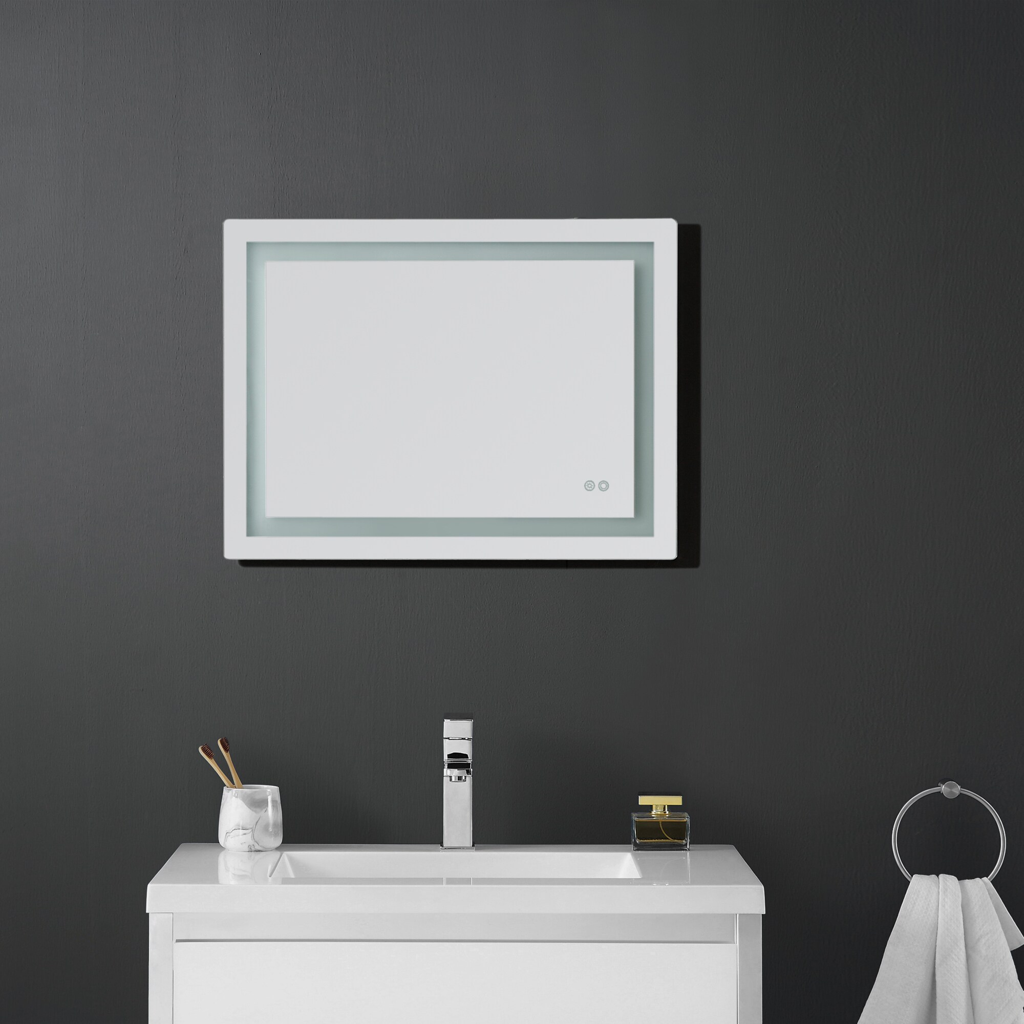 Rome Bathroom Mirrors At Lowes Com   50018357 