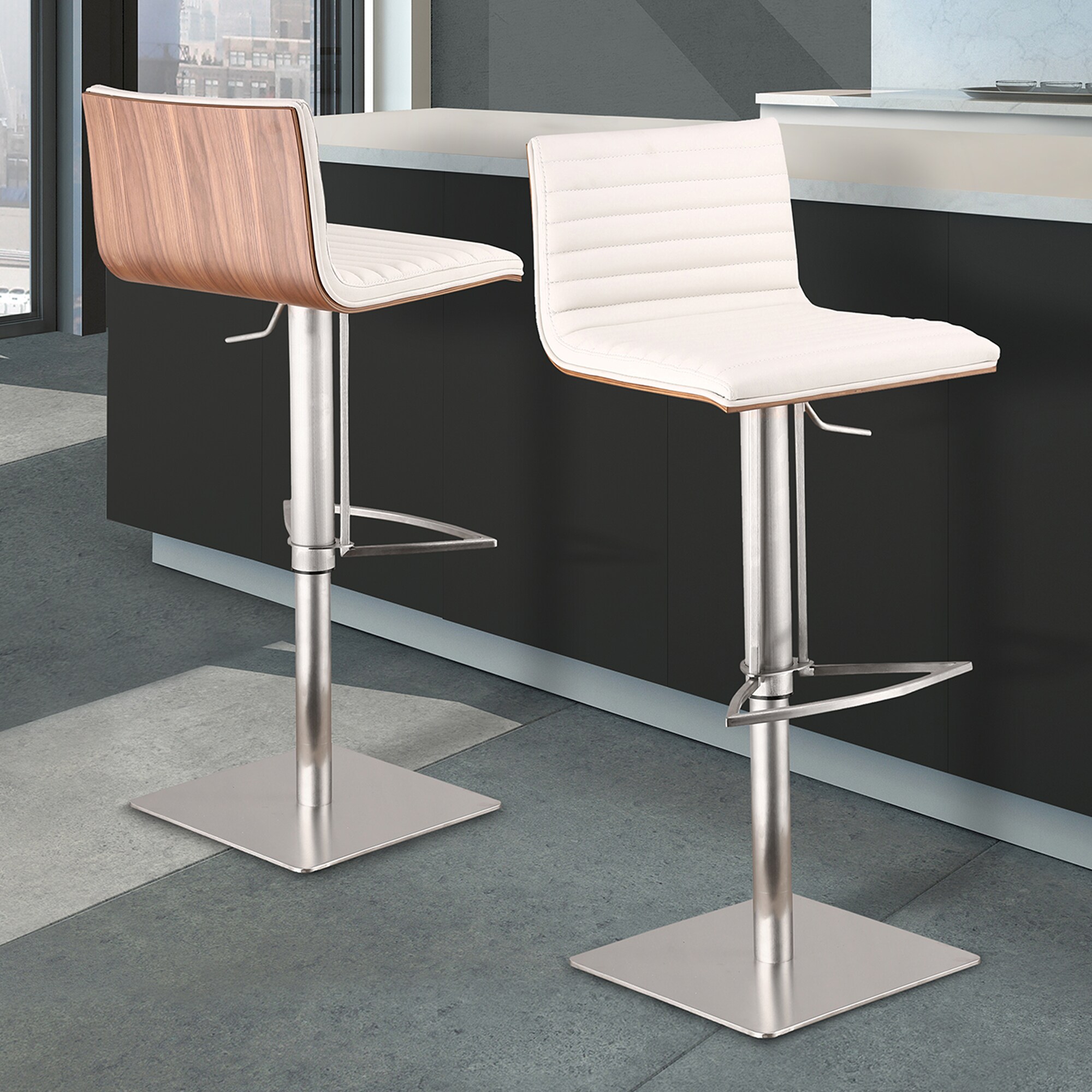 Armen Living LCCASWBAWHB201 stools - View #4