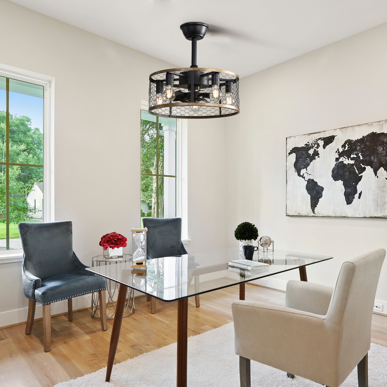 LUXEYARD DS-R-P221512 Ceiling-Fans - View #4