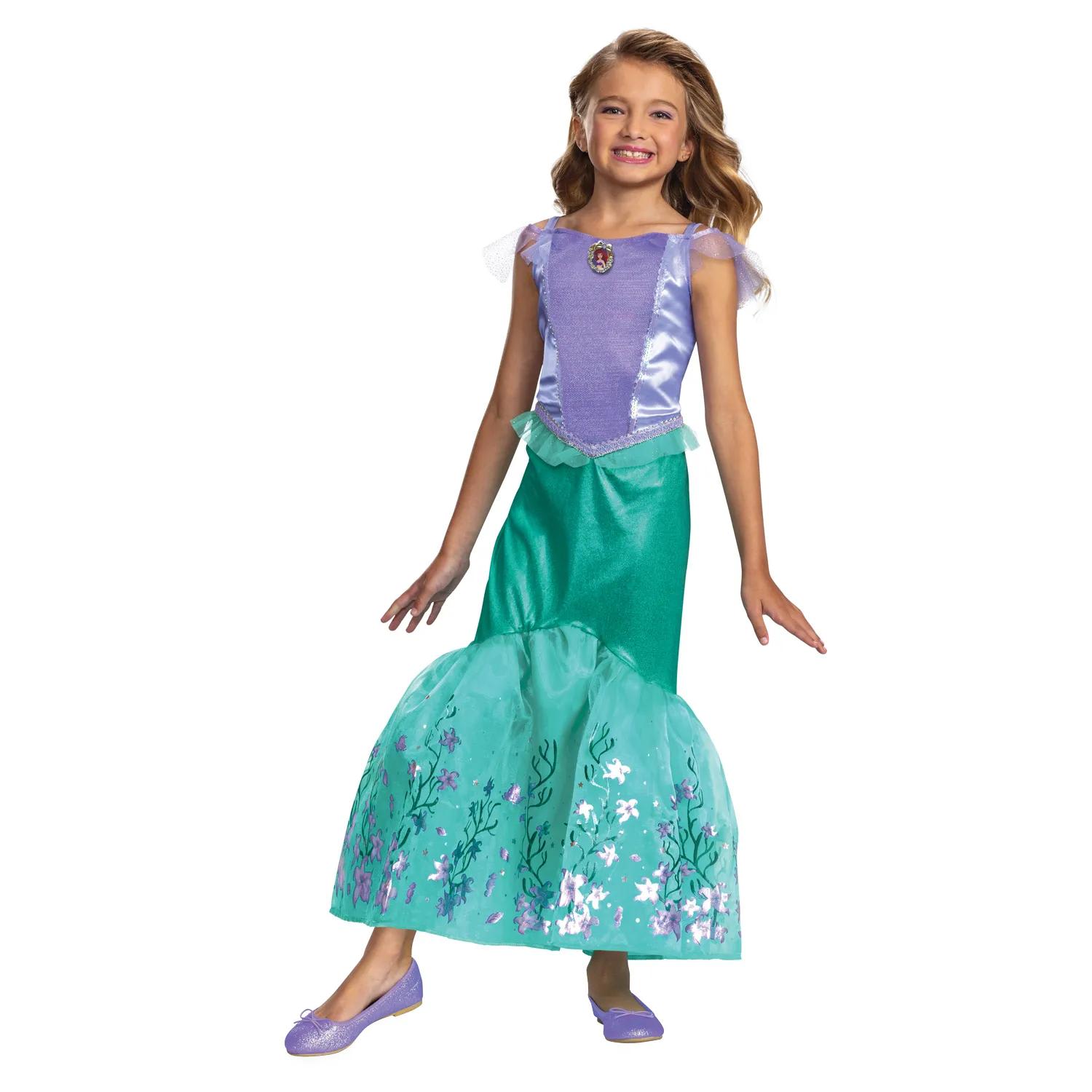Disguise DG117859K Kids Deluxe Disneys The Little Mermaid Ariel Costume - Medium 7-8 - Thumbnail
