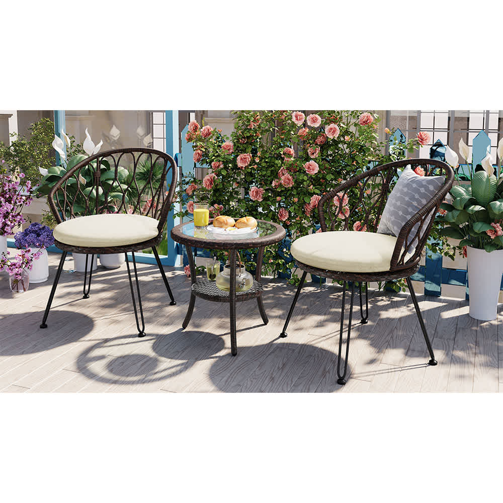 JUJABU OUTCHAIR-5 Patio-Conversation-Sets - View #3