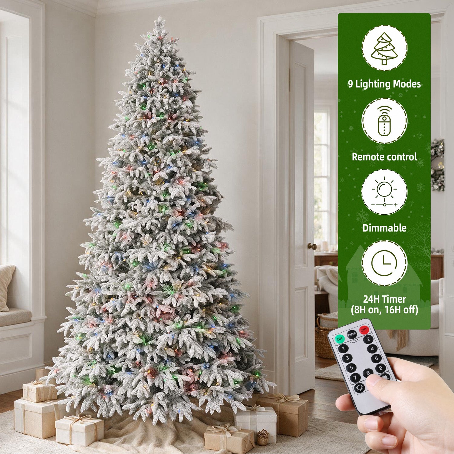 vivatrees CTA-7010-LW Artificial-Christmas-Trees - View #3