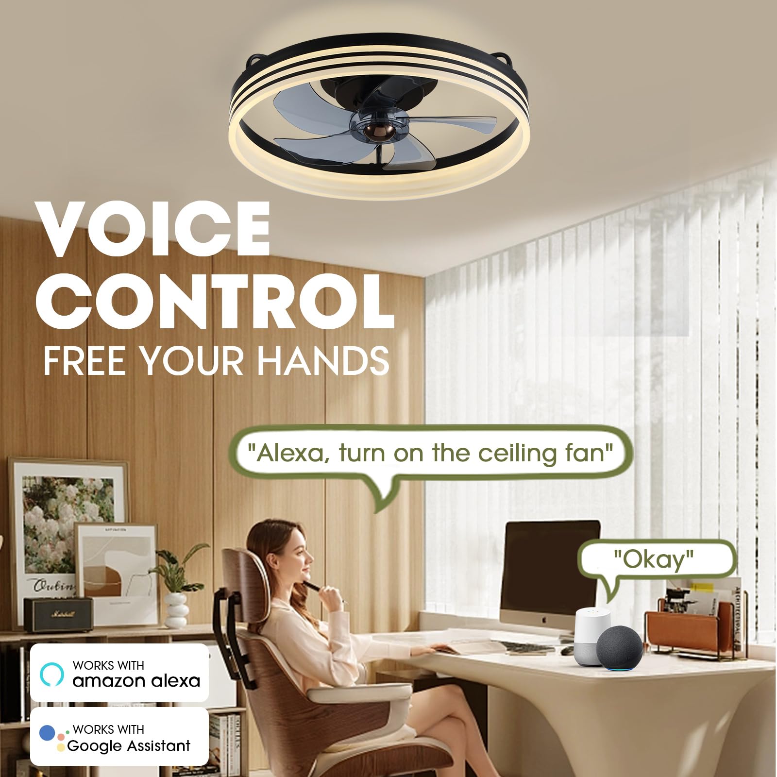 SILJOY CFL-1105 Ceiling-Fans - View #3