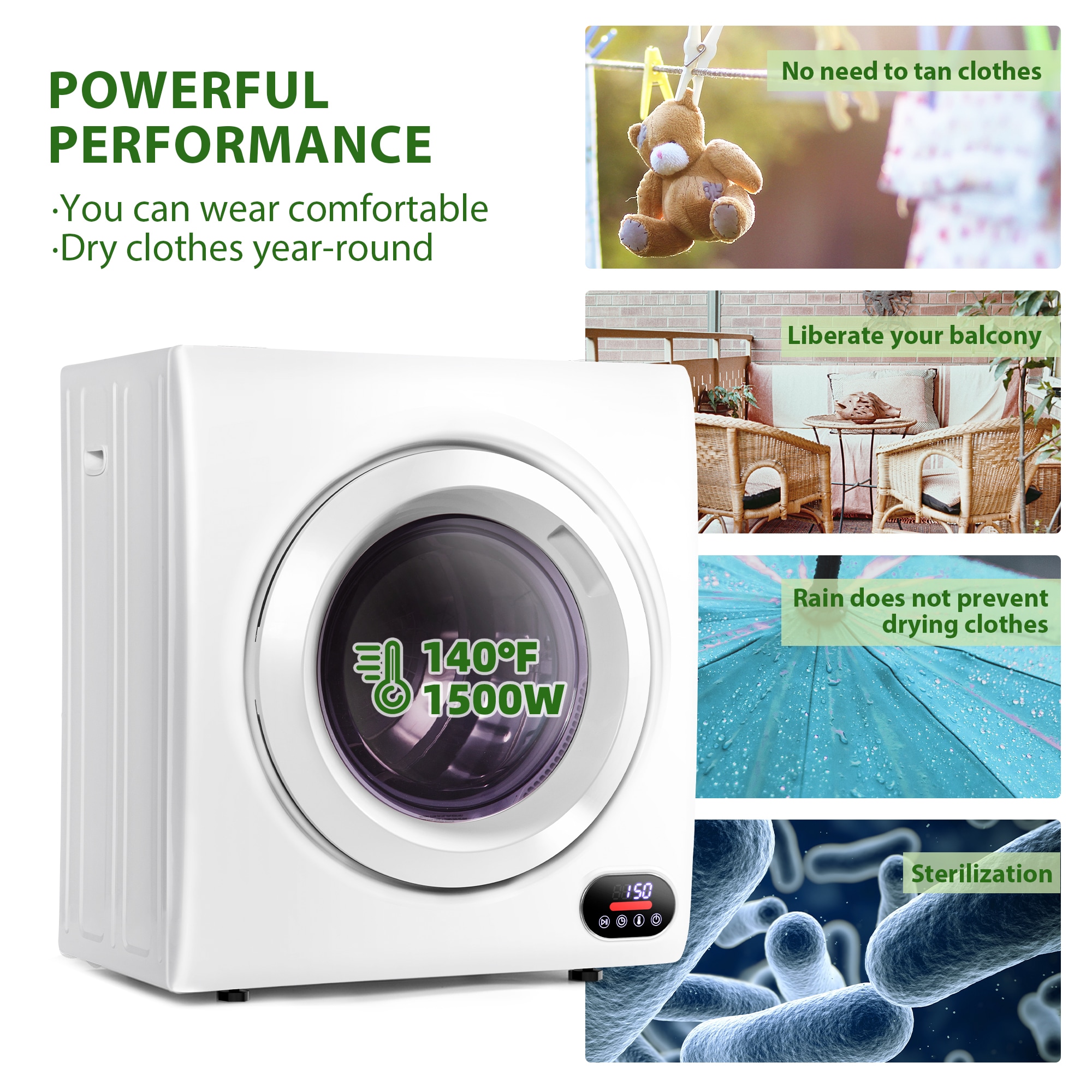 SIMZLIFE CD-13-S-LWS Elec-Dry - View #2