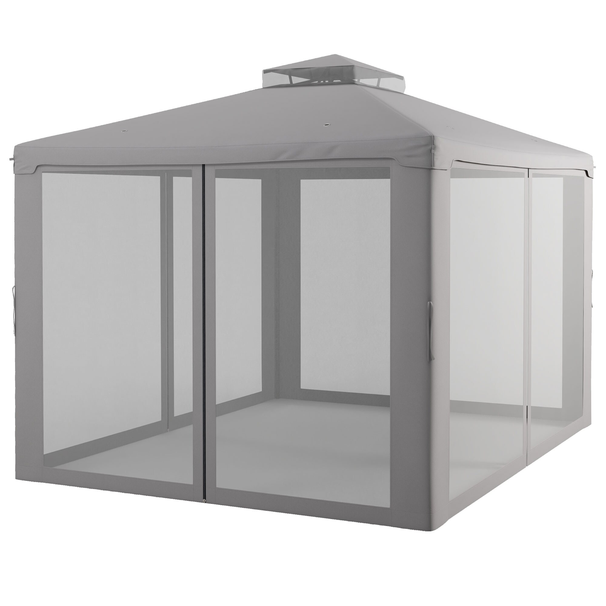 ToolCat BZ2-11-PW Wood-Resin-Gazebos - View #4