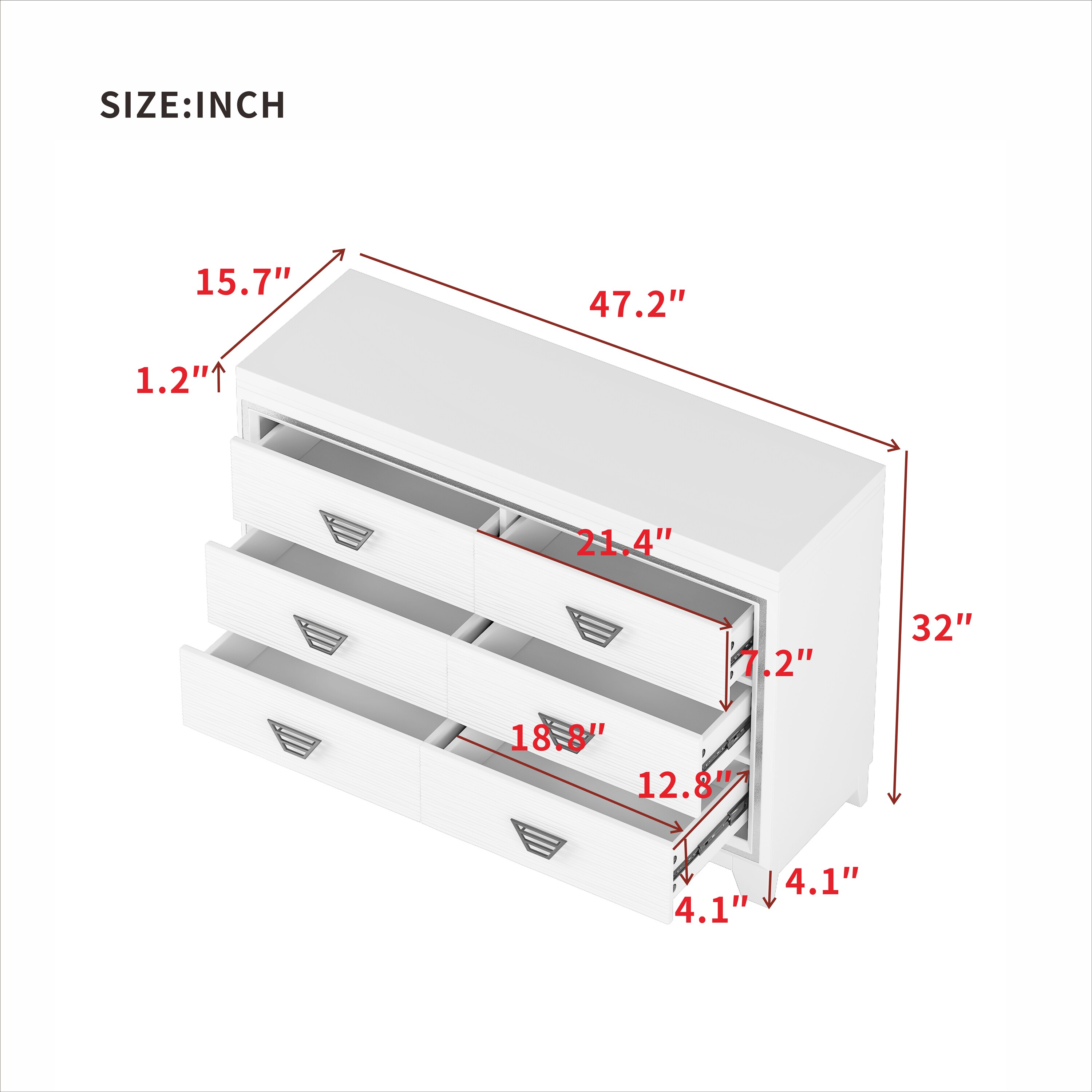 ModernLuxe WF531201AAK dressers - View #8