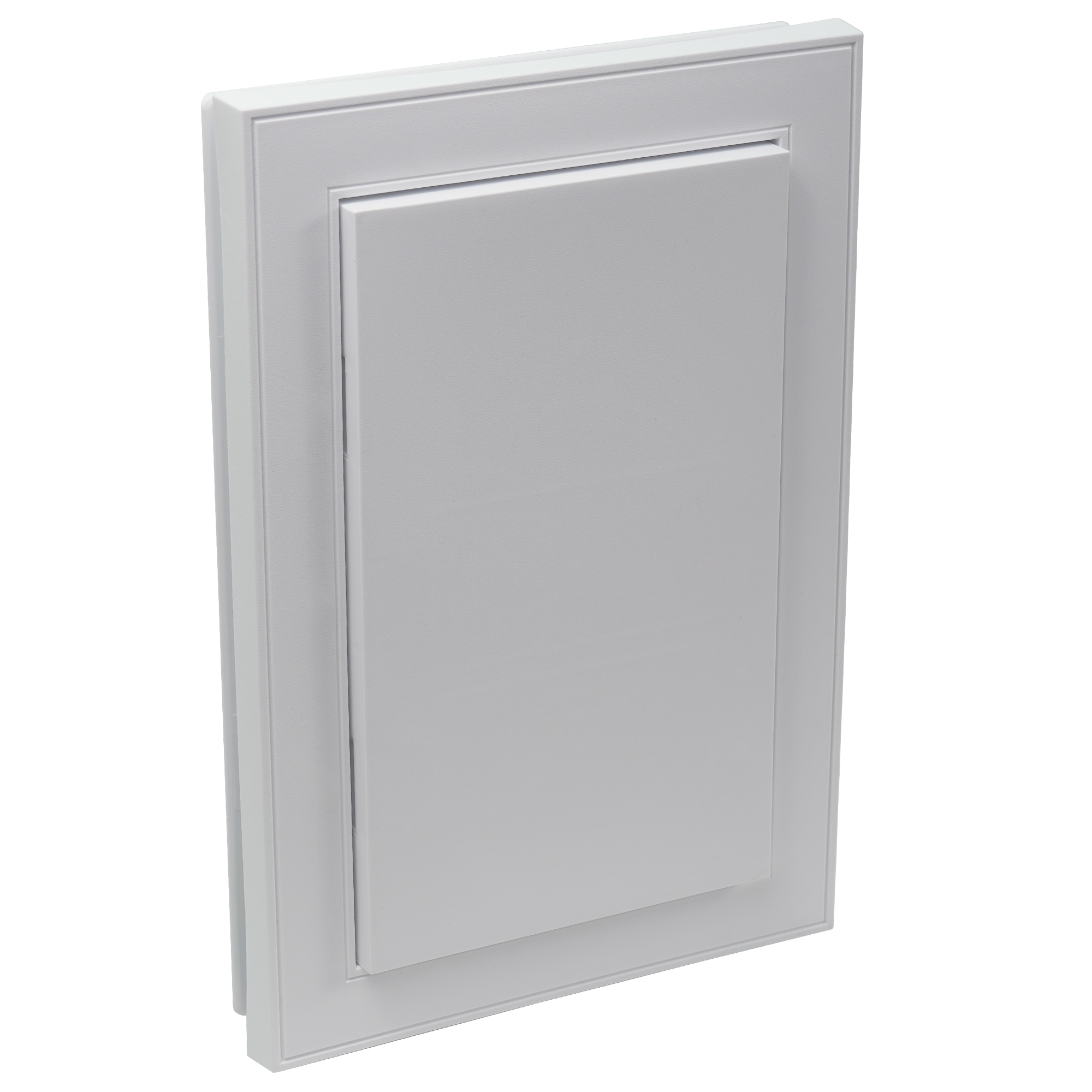 Pontiac Trail PT35061001A45 Blocks and Vents 8.875-in x 13-in White Vinyl Universal Mounting Block