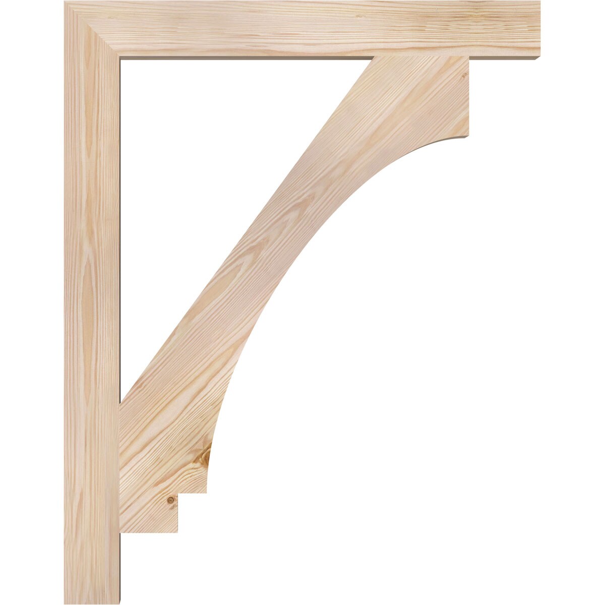 Ekena Millwork BKT04X30X38IMP05SDF Exterior-Brackets-Braces - View #3