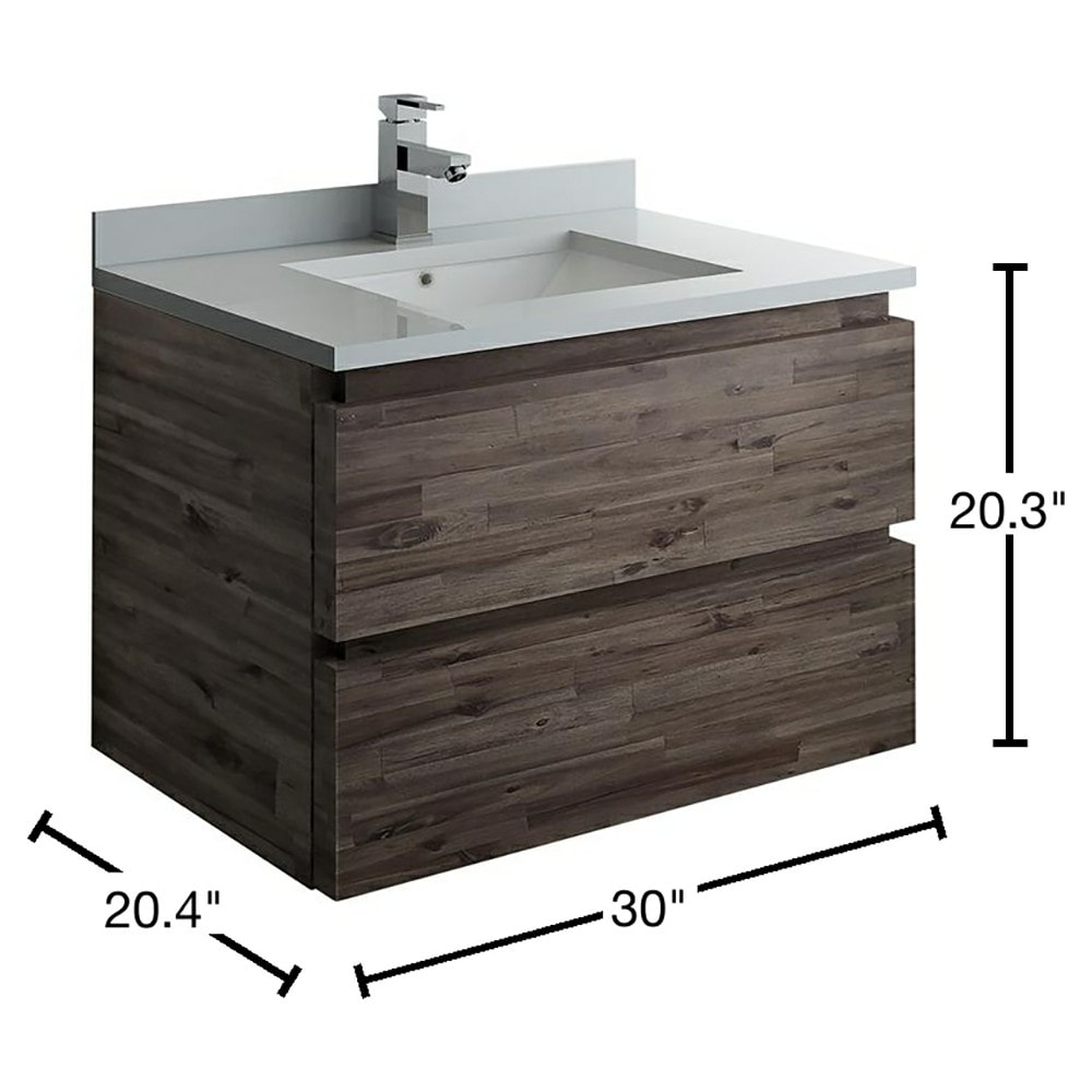 Fresca FCB3130ACA-CWH-U Bath-Vanity-Combo - View #14
