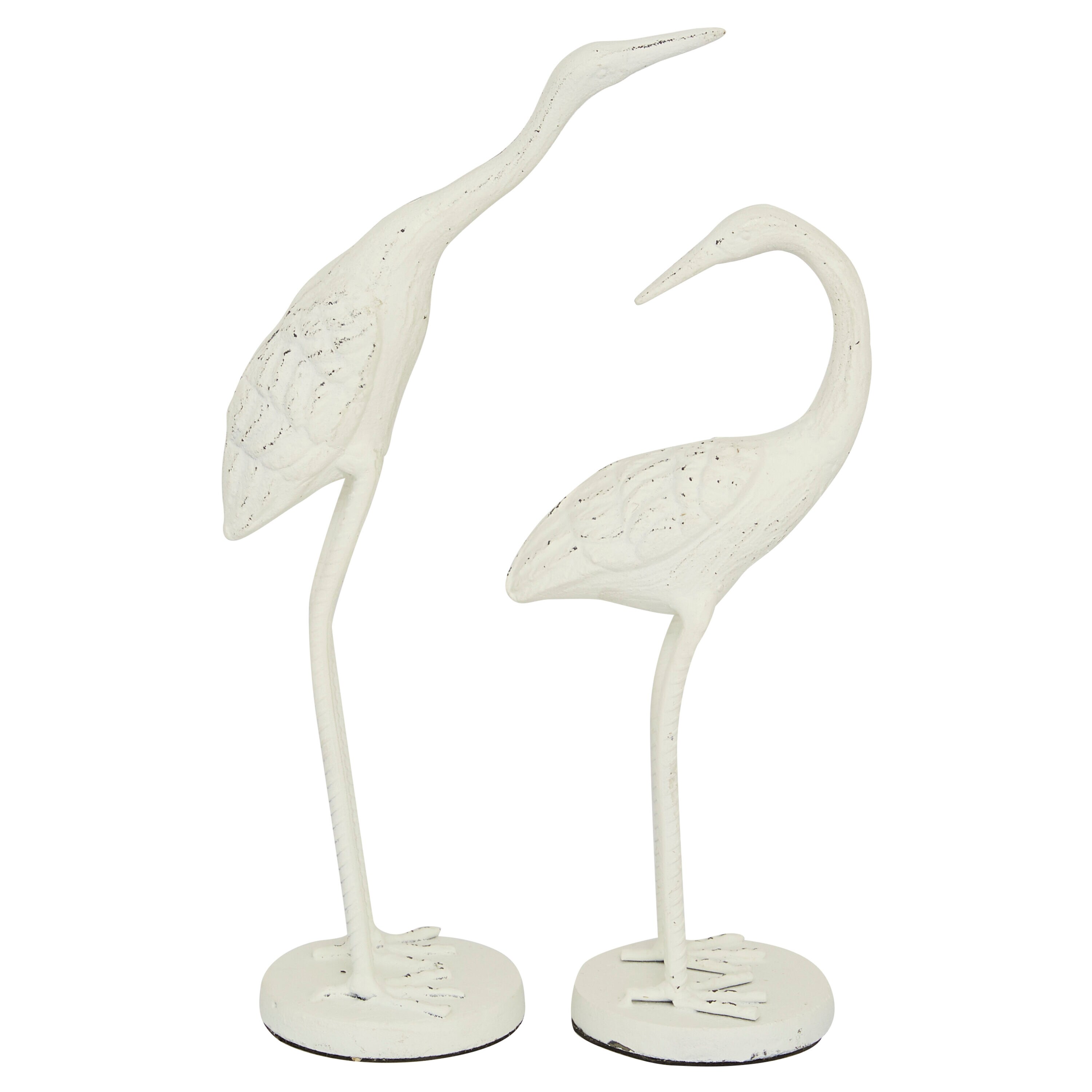 Grayson Lane 89524 2 -Pack White Iron Coastal Sculpture