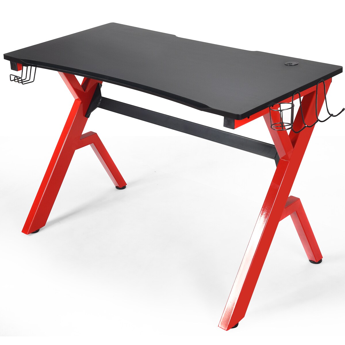 Goplus 29.5-in Black Modern/Contemporary Gaming Desk in the Desks  department at