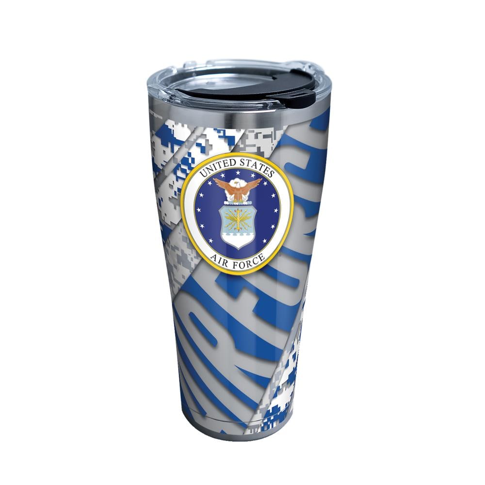 Glitter Tumble Insulated 30 oz ZAK Tumbler with Lid and Straw! Details about   US Air Force