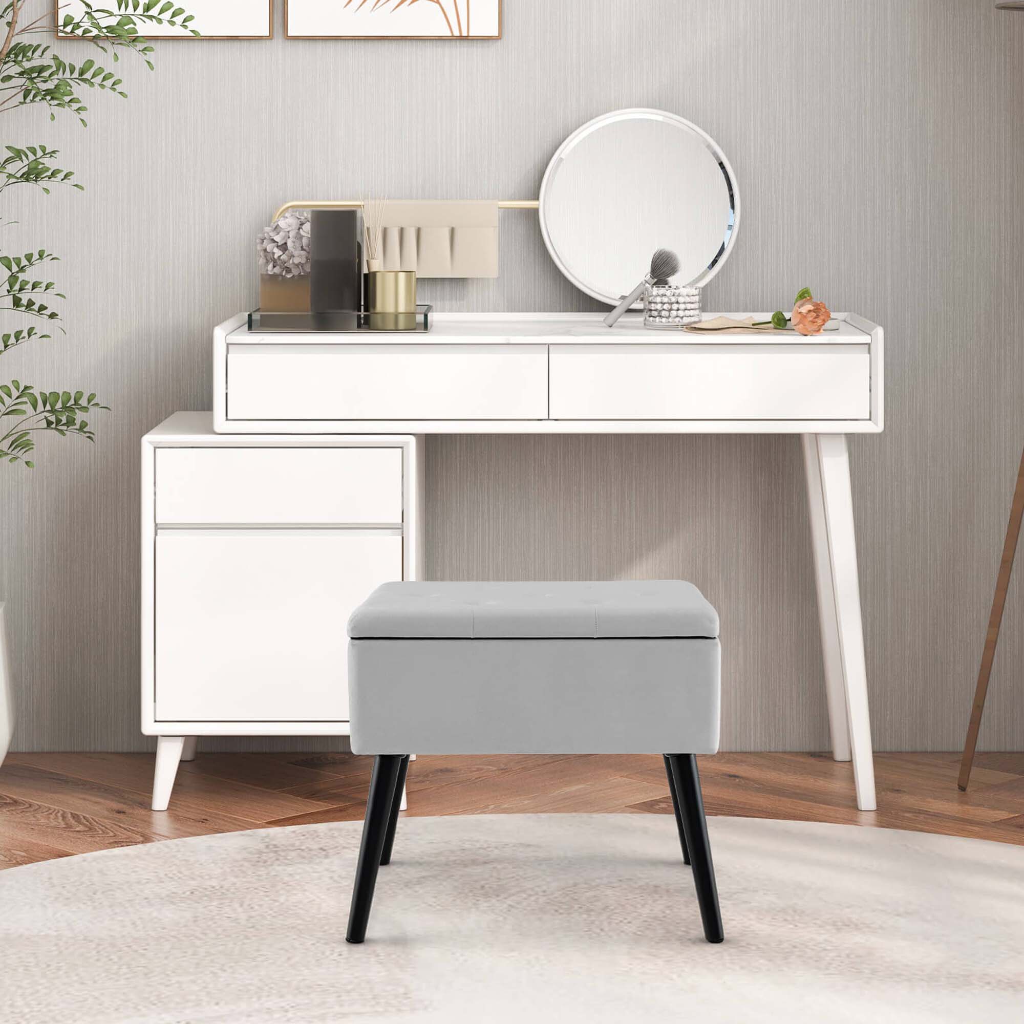 Costway HCST03468 Vanity-Stools - View #9