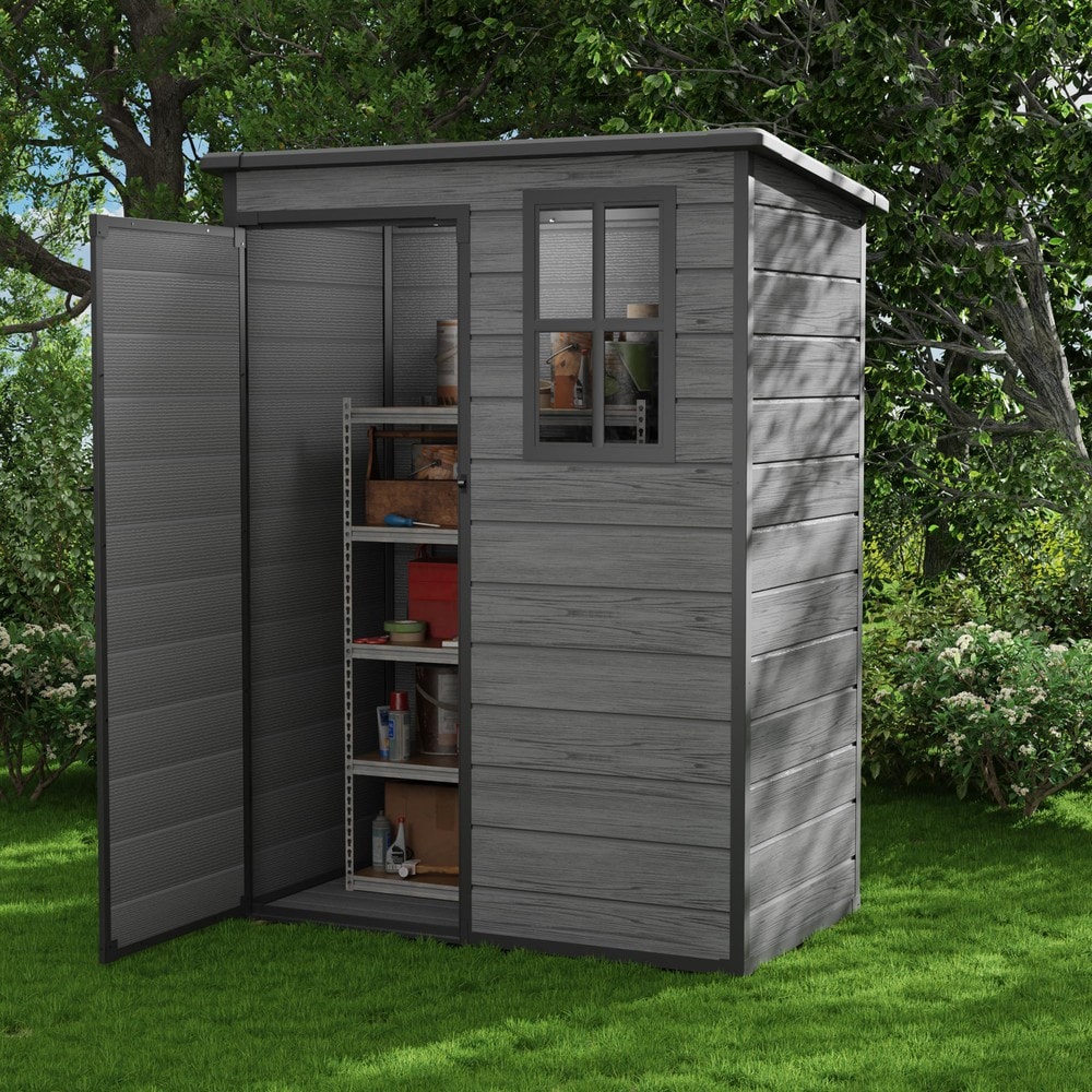 UDPATIO 761610772557 Vinyl-Resin-Storage-Buildings - View #9