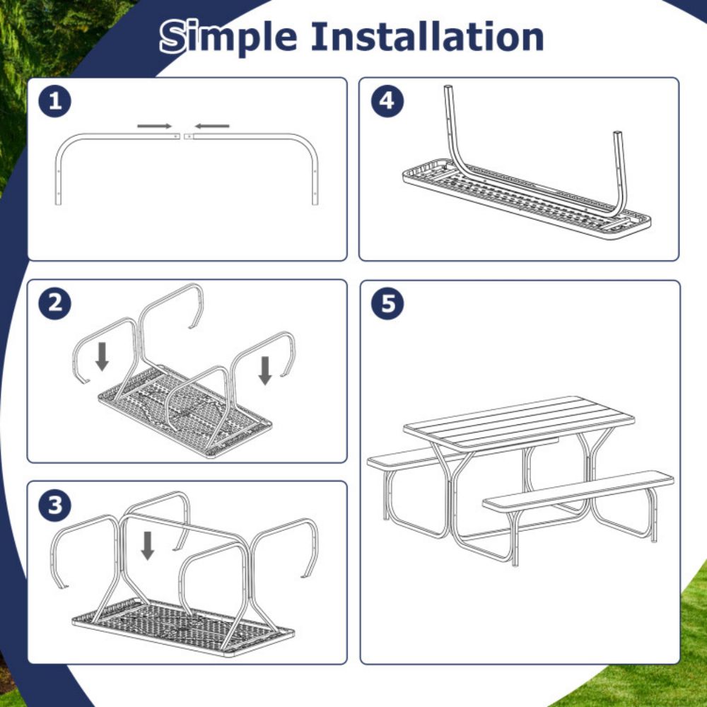 Clihome CL-OP3499CF Patio-Tables - View #10
