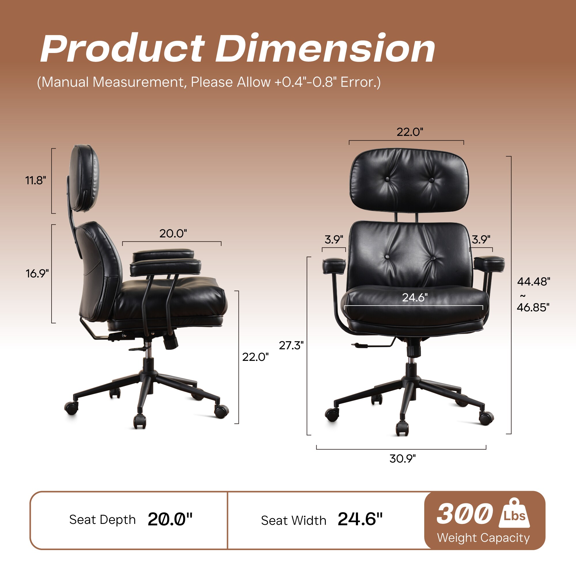 Pouuin SCKS80 Office-Chairs - View #2