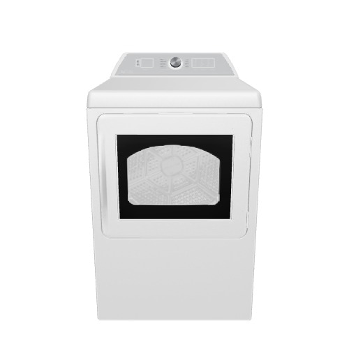 GE 7.4-cu ft Electric Dryer (White) ENERGY STAR