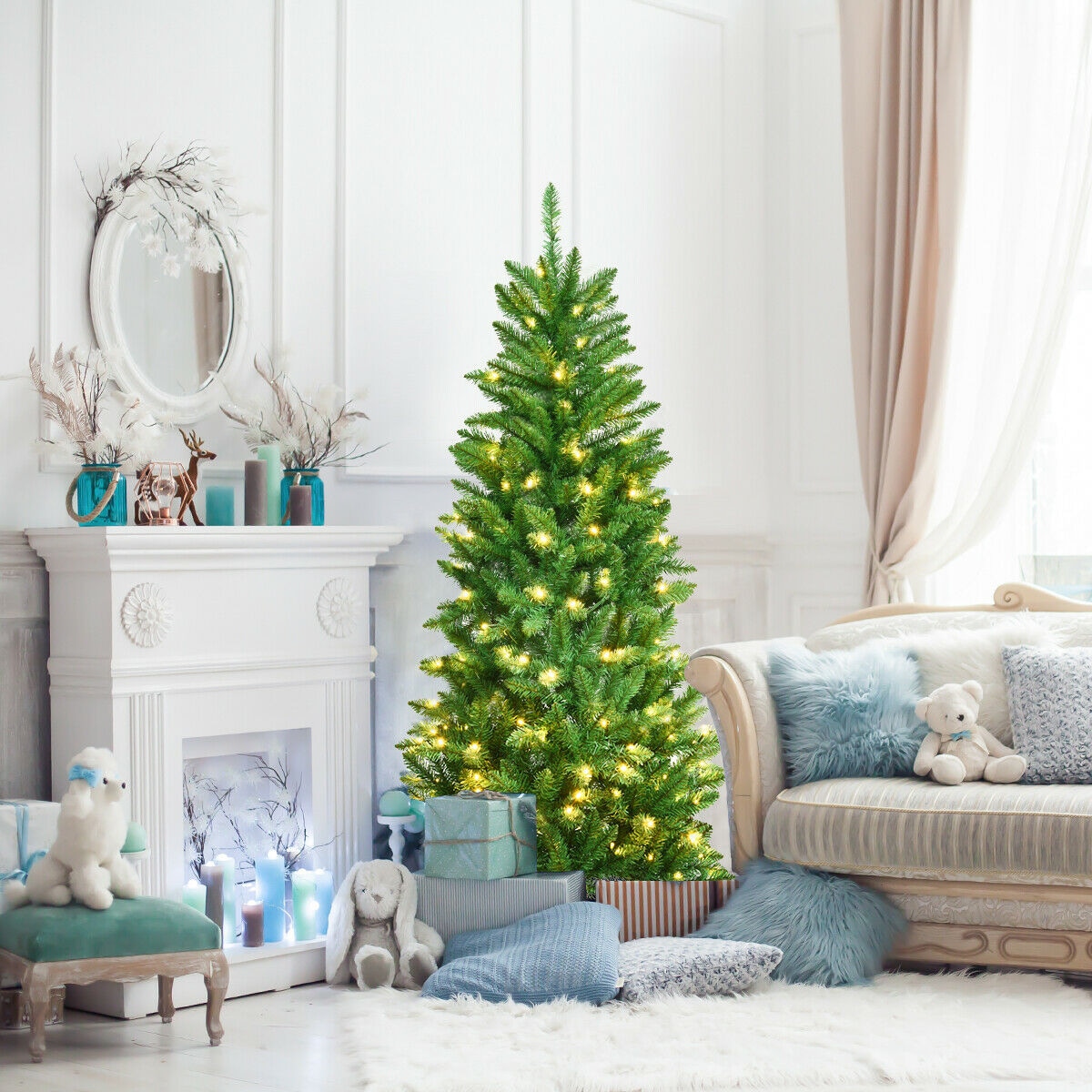 Forclover HYFW-TR809 Artificial-Christmas-Trees - View #2